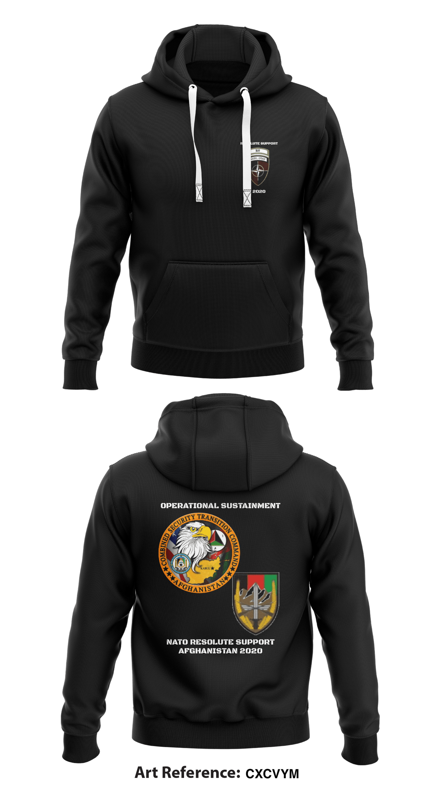 CSTC-A OS/LOG Store 1 Core Men's Hooded Performance Sweatshirt - cXCvYm