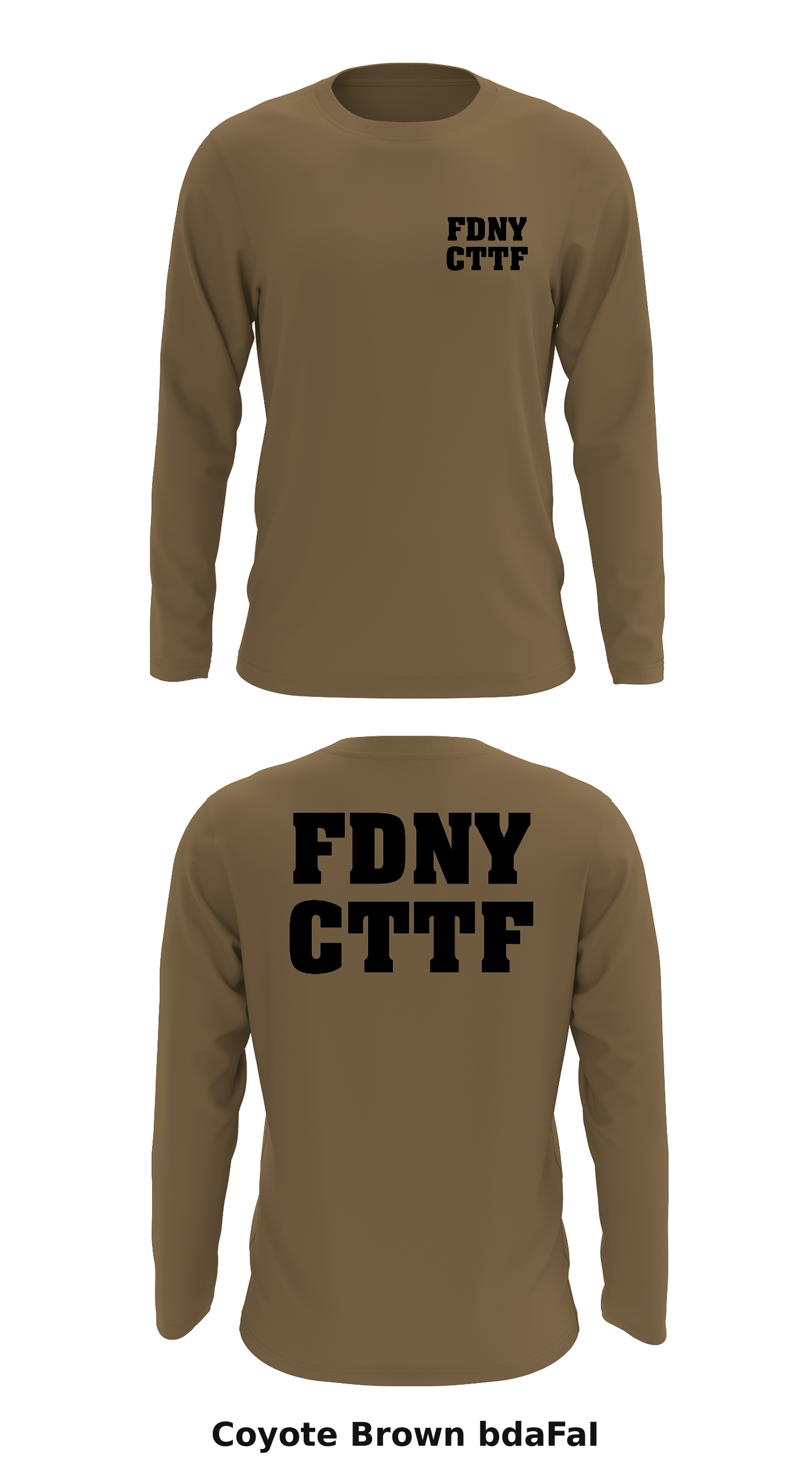 FDNY CTTF Store 1 Core Men's LS Performance Tee - bdaFaI