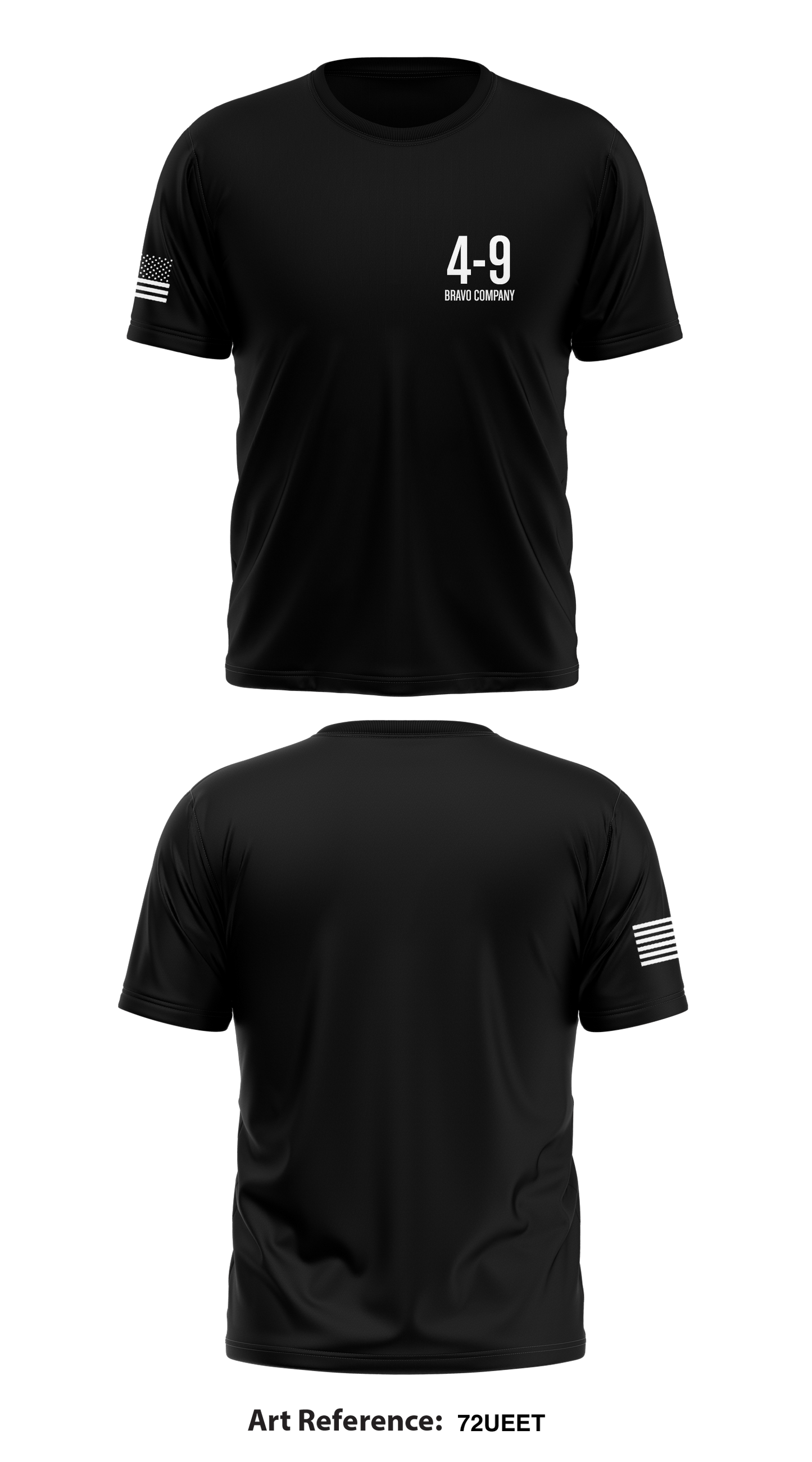 4-9 bravo company Store 1 Core Men's SS Performance Tee - 72Ueet