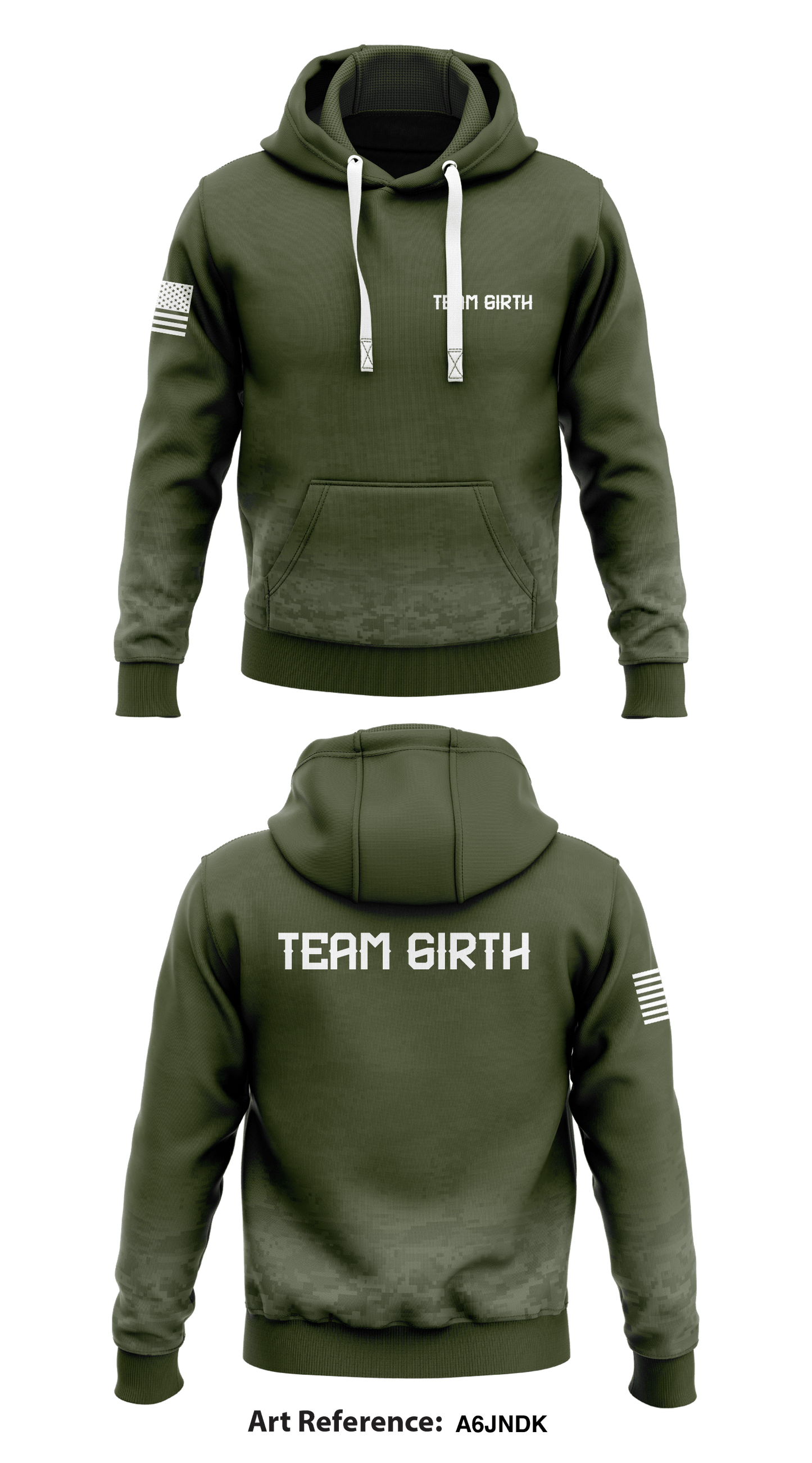 Team Girth Store 1 Core Men's Hooded Performance Sweatshirt - a6jnDk