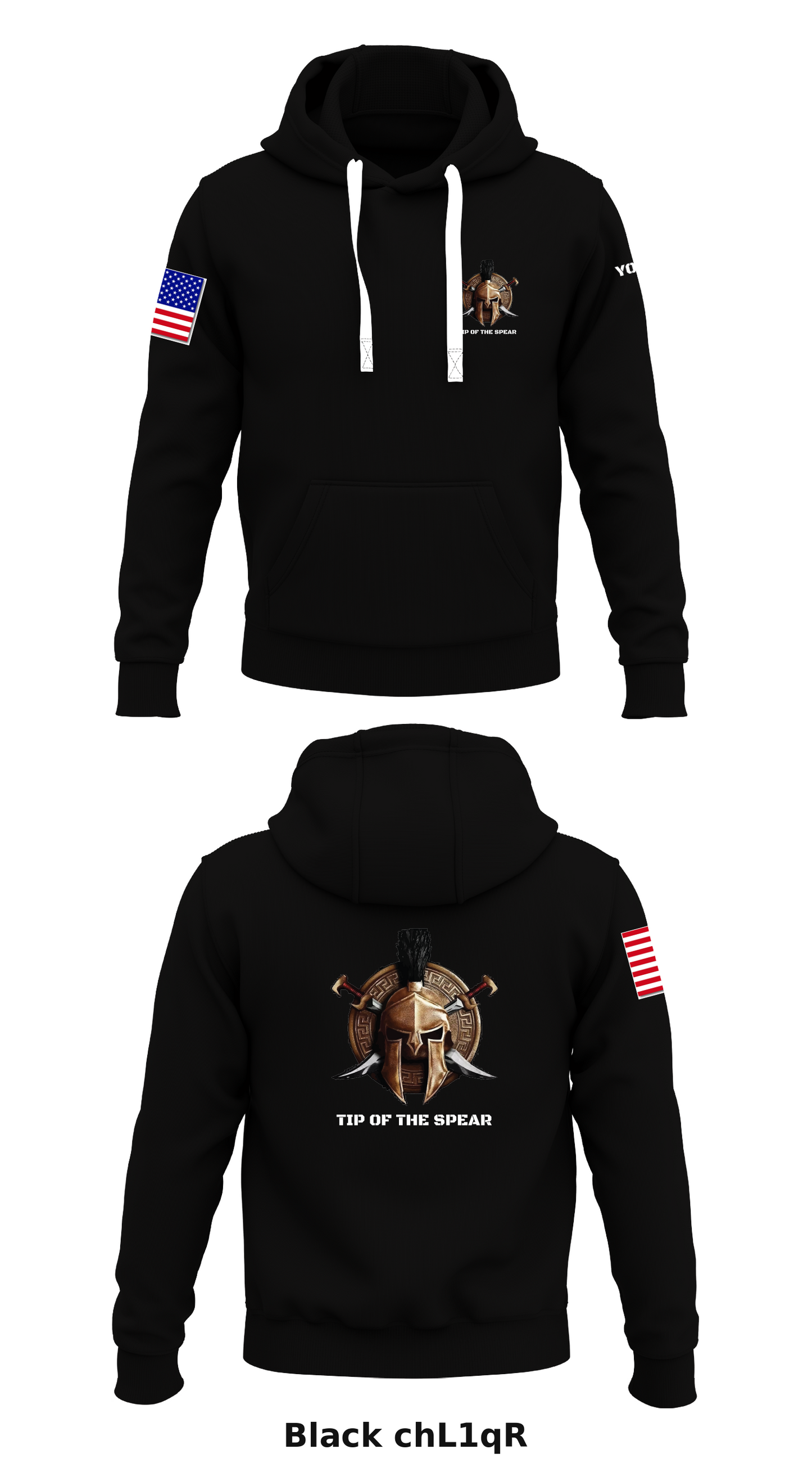 1/526 MP Co Store 1 Core Men's Hooded Performance Sweatshirt - chL1qR