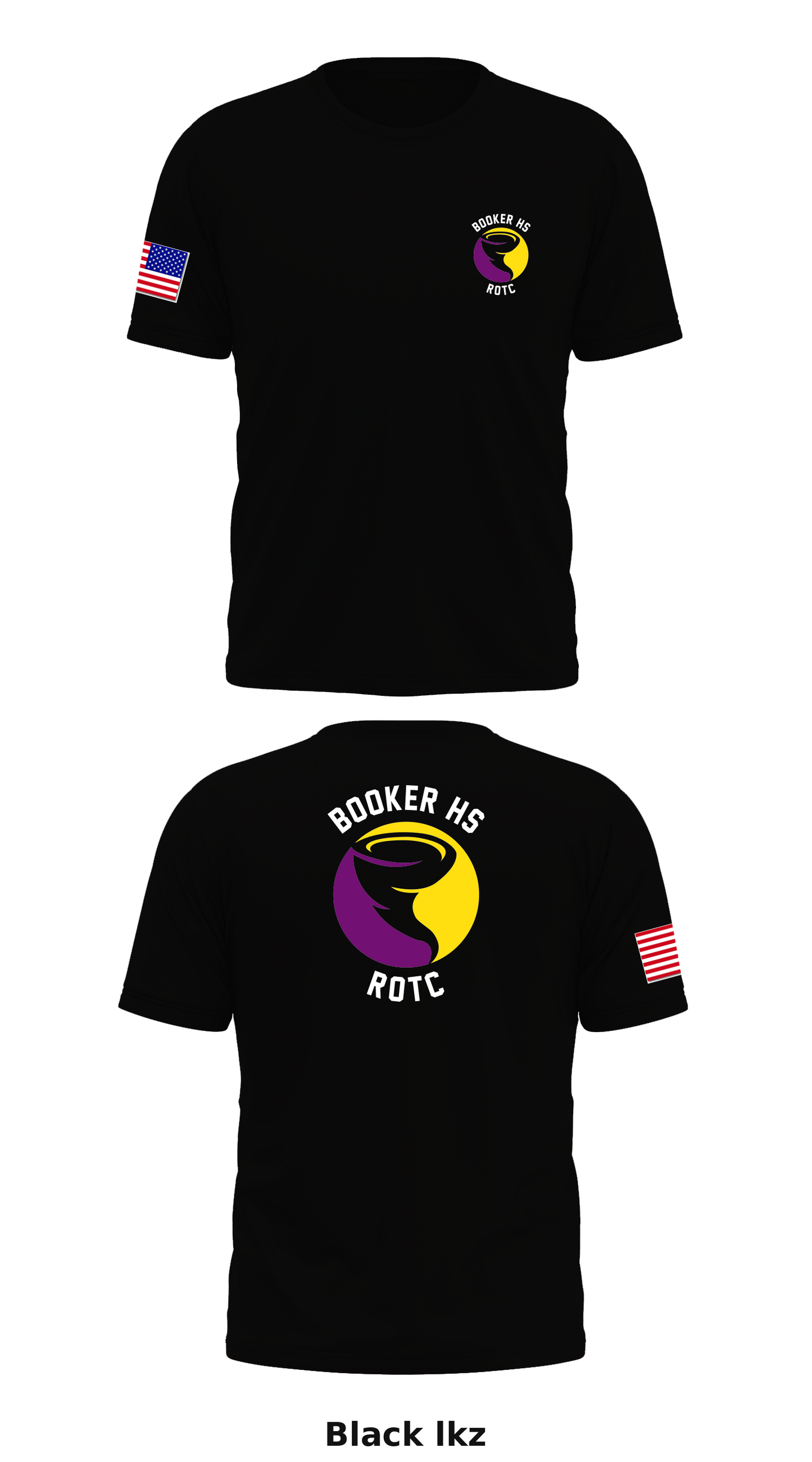 Booker HS JROTC Store 1 Core Men's SS Performance Tee - lkz