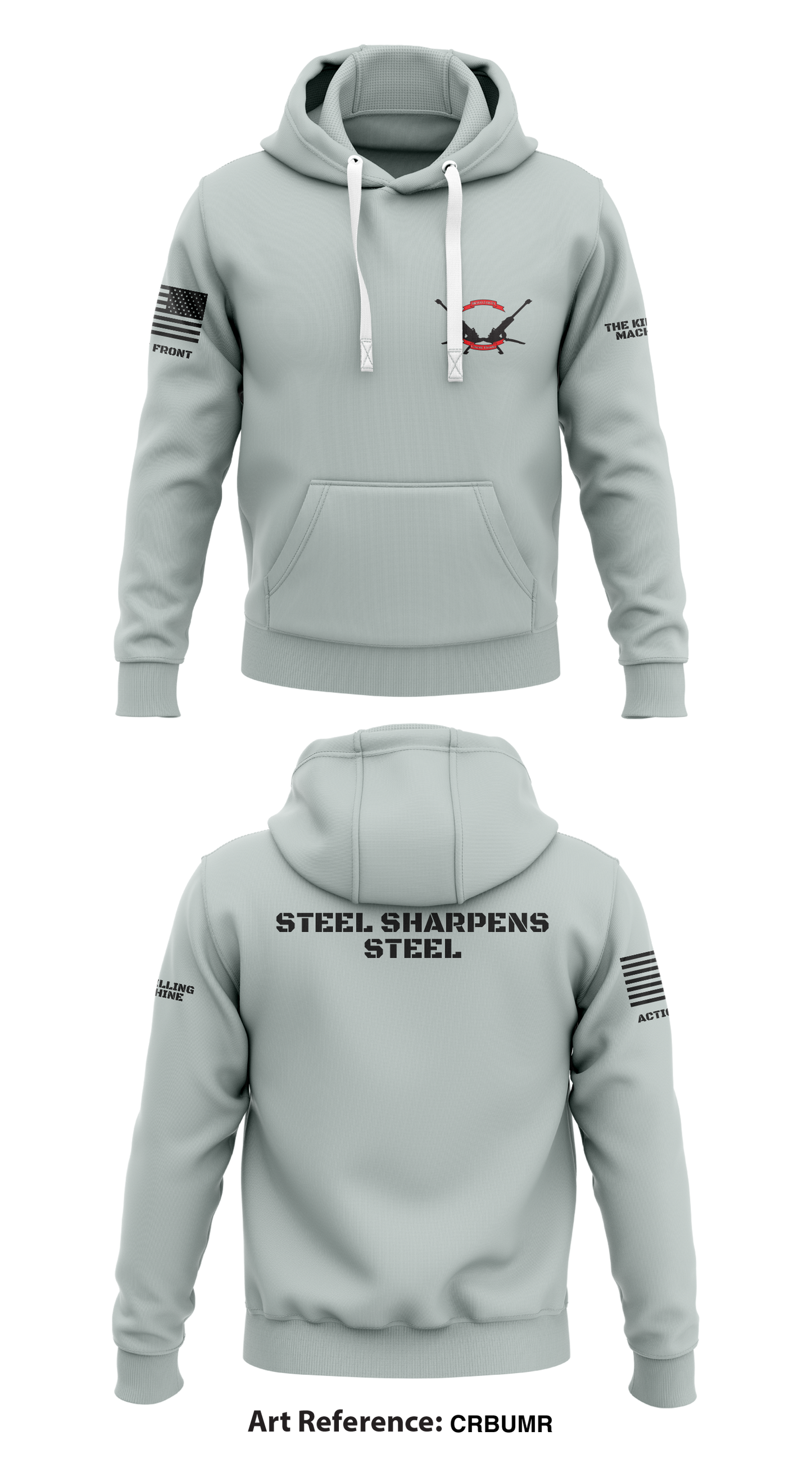 Bravo Battery 2-146 FA Store 1 Core Men's Hooded Performance Sweatshirt - CrBuMR