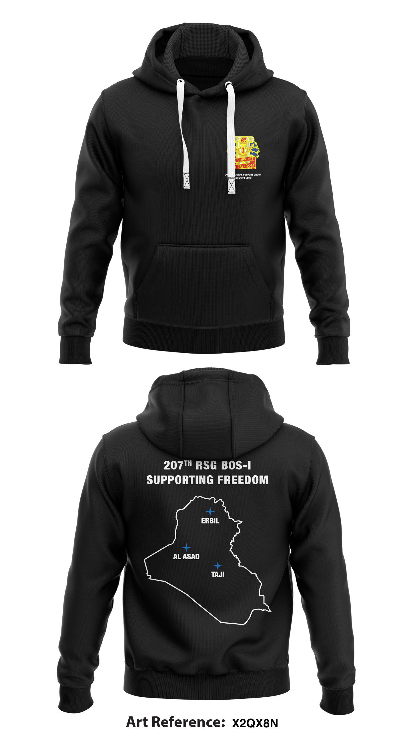 27th RSG Store 1 Core Men's Hooded Performance Sweatshirt - x2QX8n
