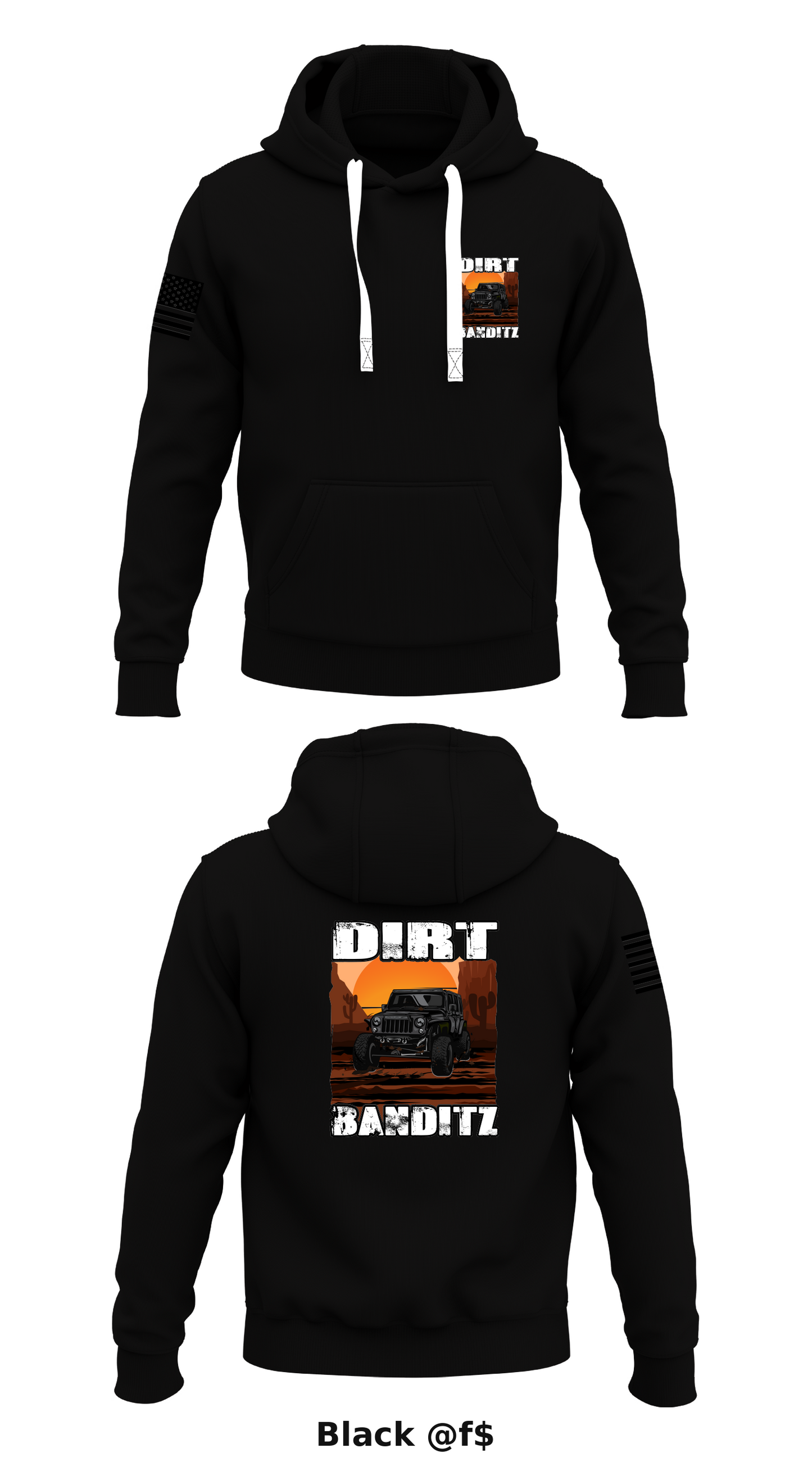 Dirt Banditz Store 1 Core Men's Hooded Performance Sweatshirt - @f$