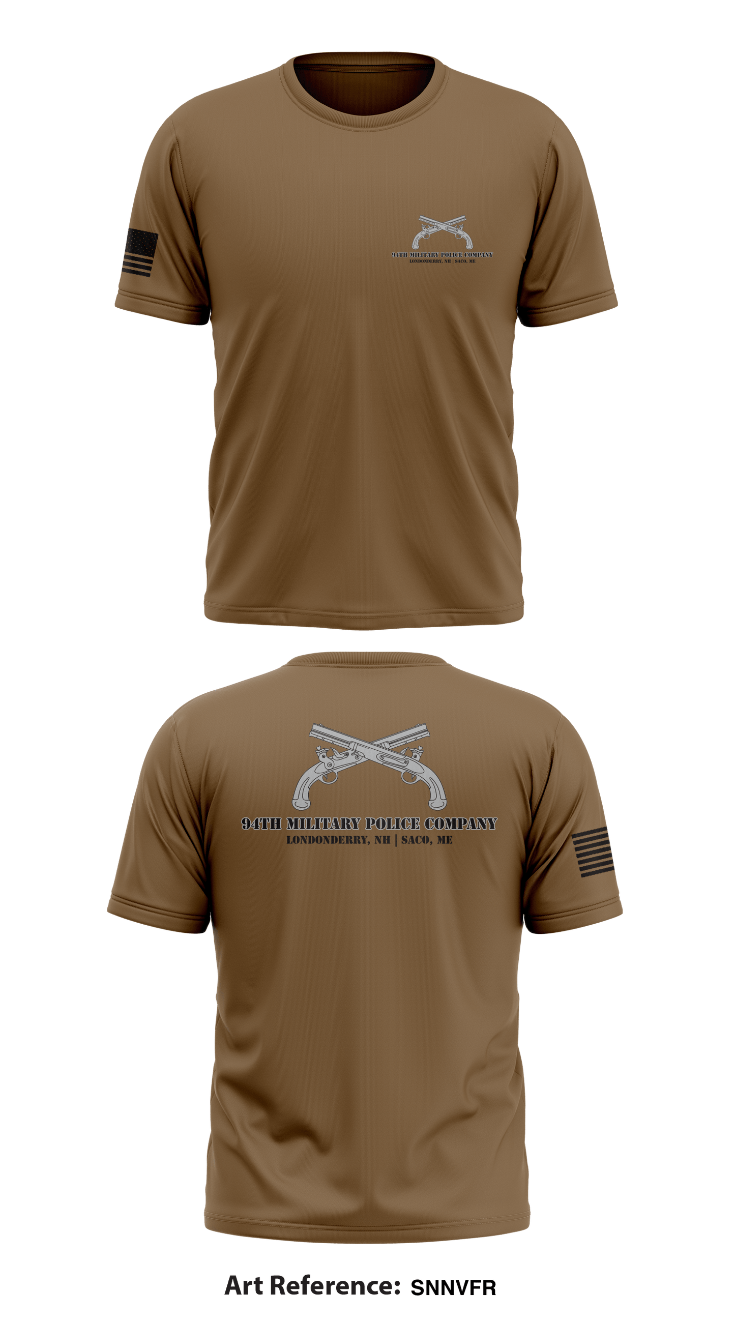 94th MP Co. Store 1 Core Men's SS Performance Tee - SNnVFr