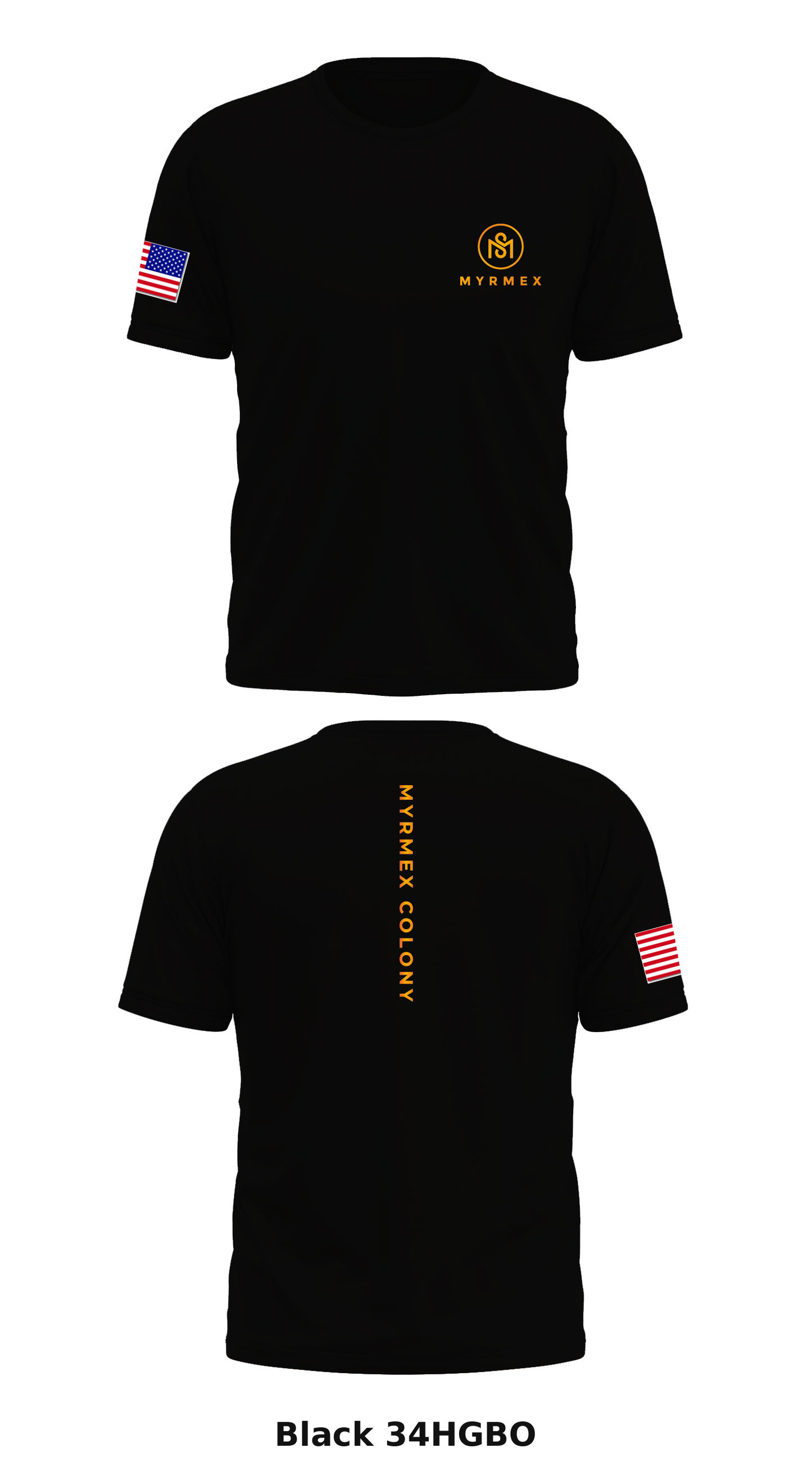 Myrmex Colony Store 1 Core Men's SS Performance Tee - 34HGBO