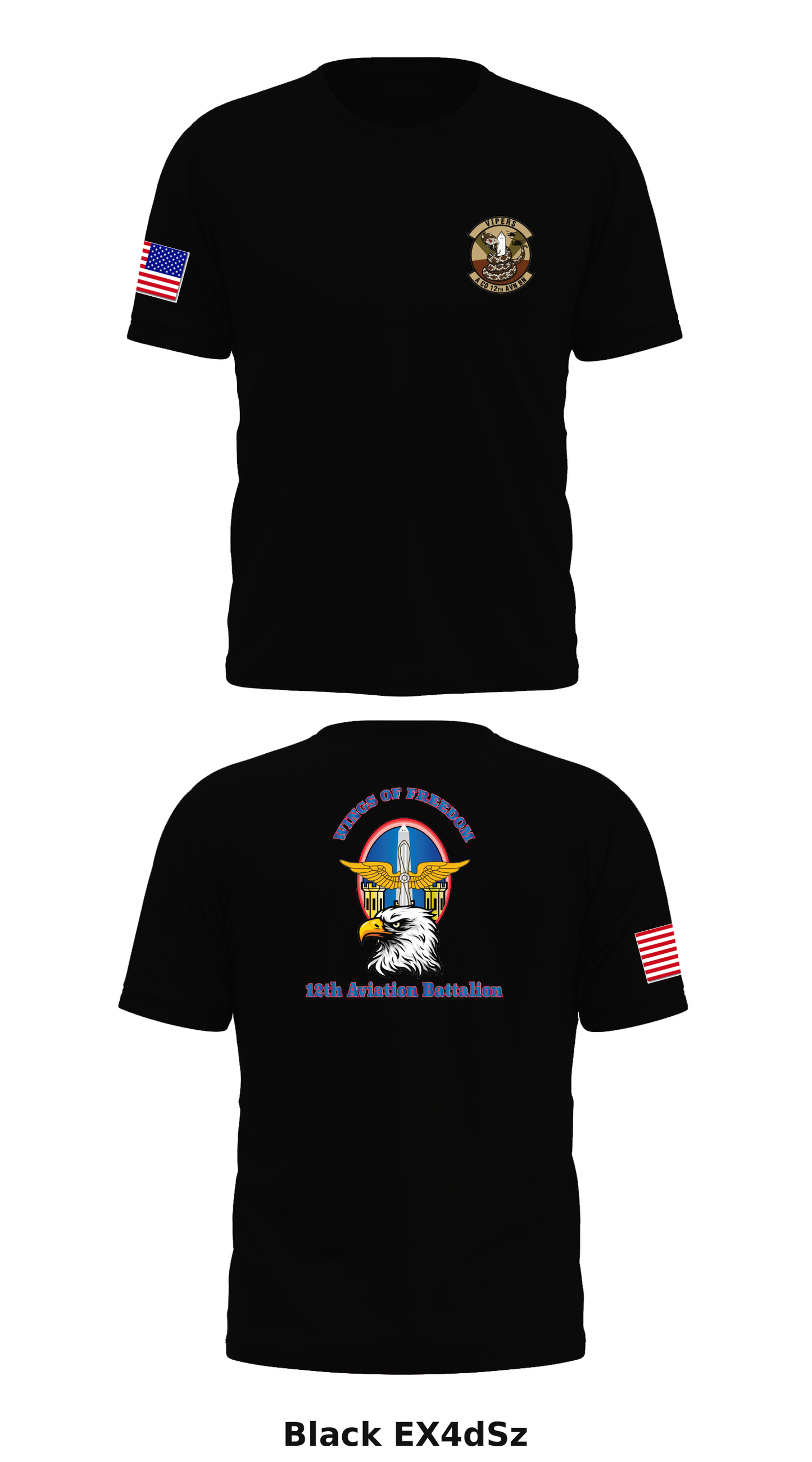 12th Aviation Battalion Store 1 Core Men's SS Performance Tee - EX4dSz