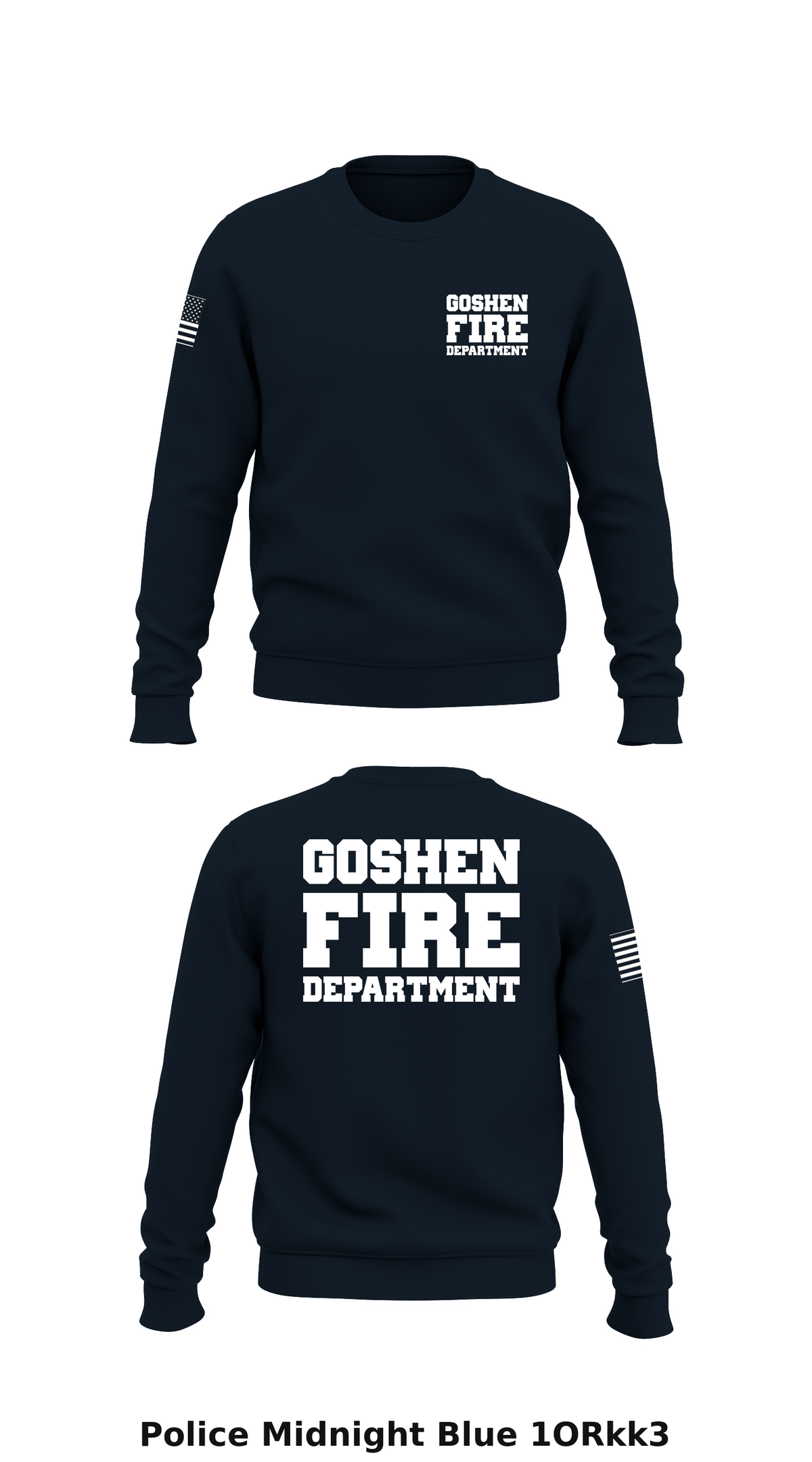 GOSHEN FIRE DEPARTMENT Store 1 Core Men's Crewneck Performance Sweatshirt - 1ORkk3