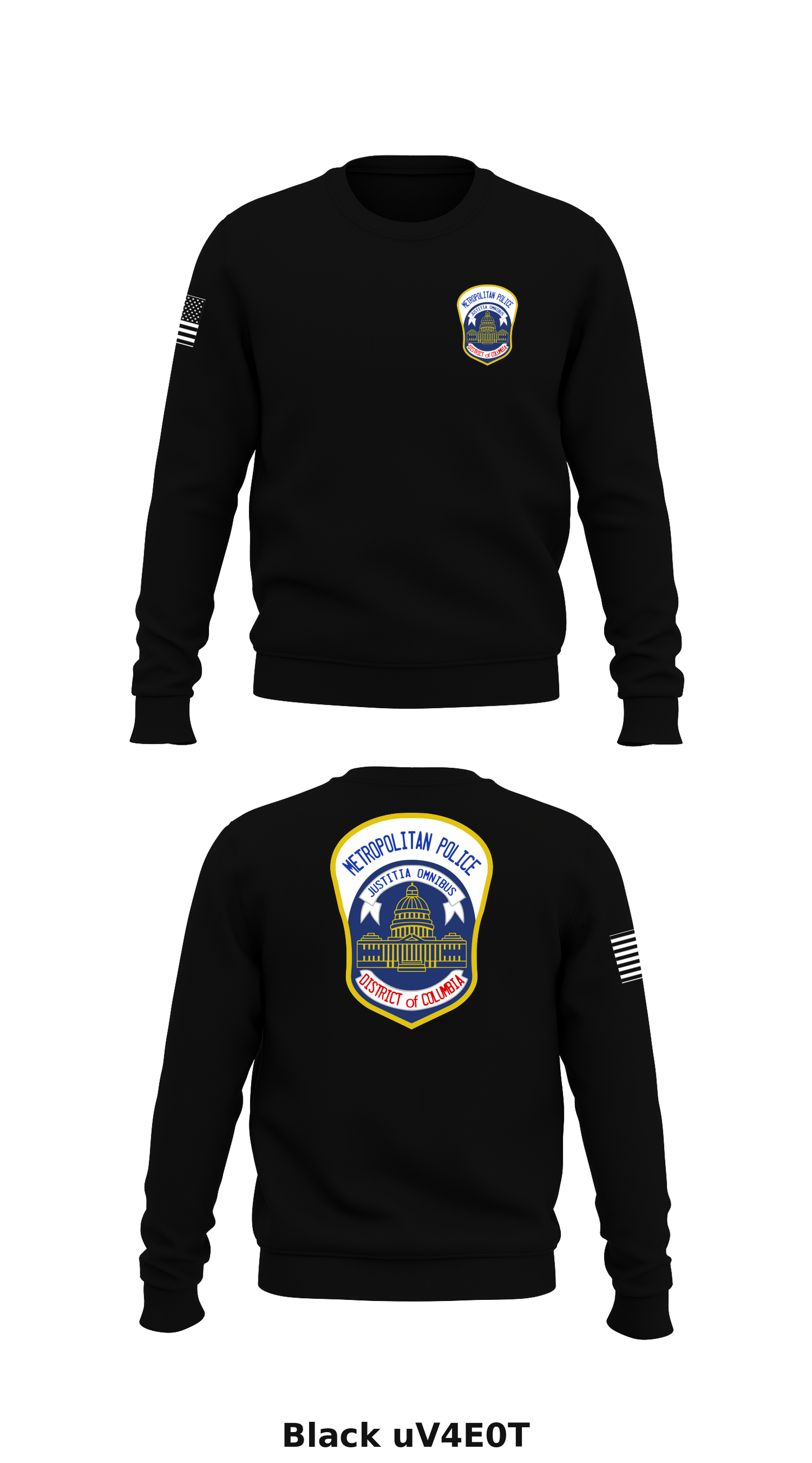 Crime Suppression Team Store 1 Core Men's Crewneck Performance Sweatshirt - uV4E0T