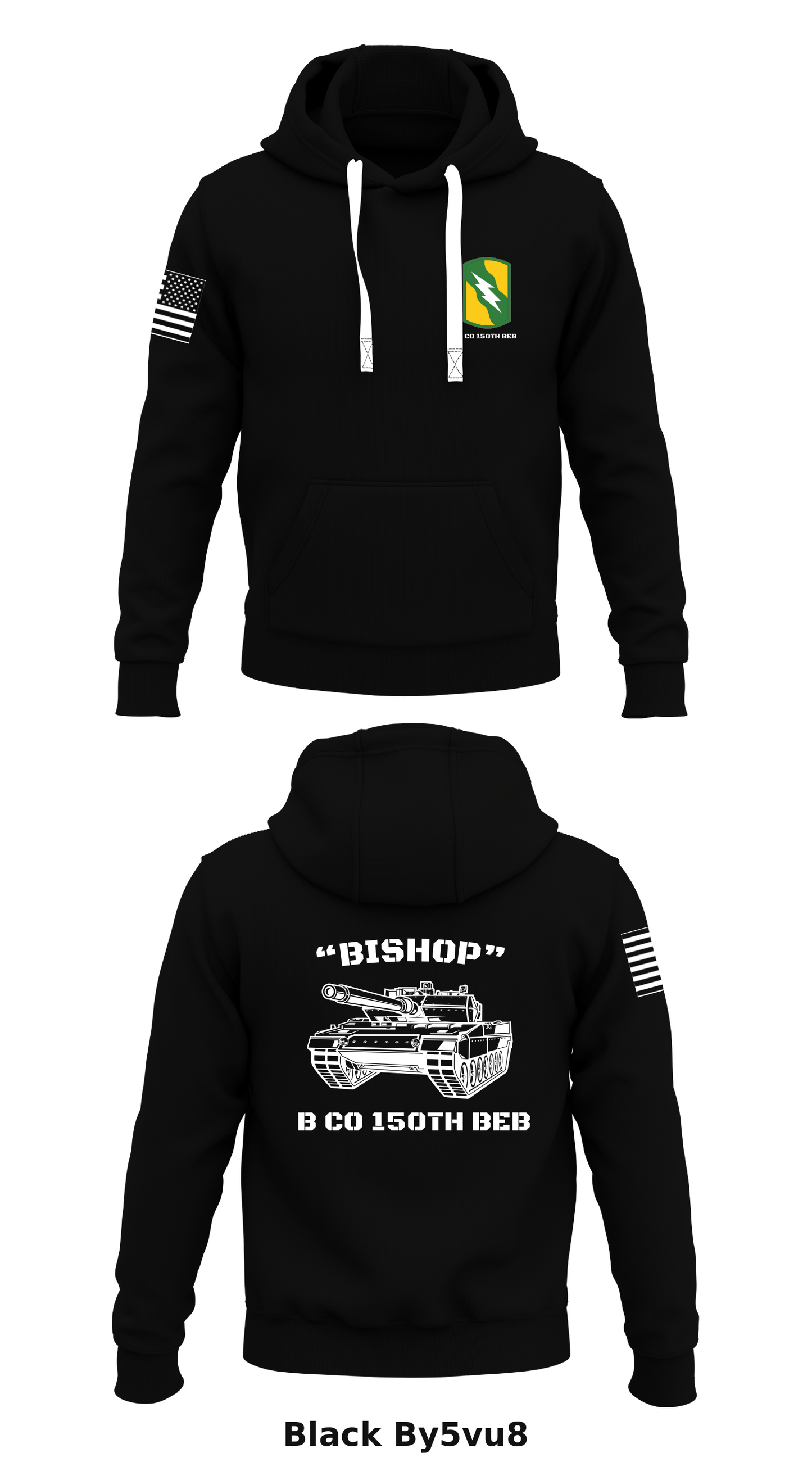 B CO 15th BEB Store 1 Core Men's Hooded Performance Sweatshirt - By5vu8