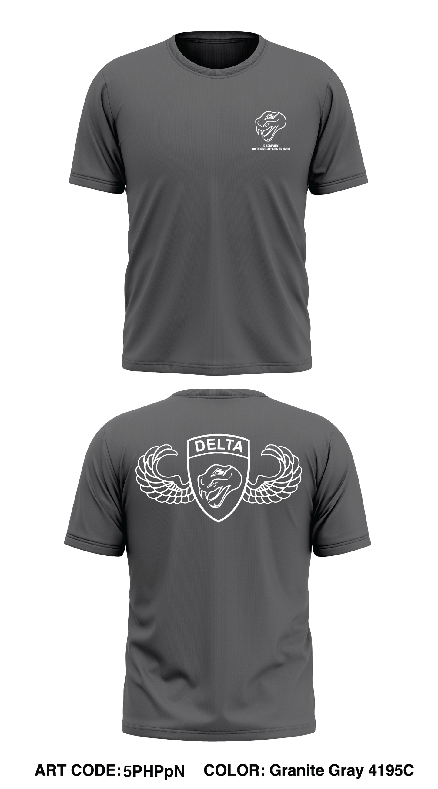 D CO, 404 CA BN (A) Store 1 Core Men's SS Performance Tee - 5PHPpN