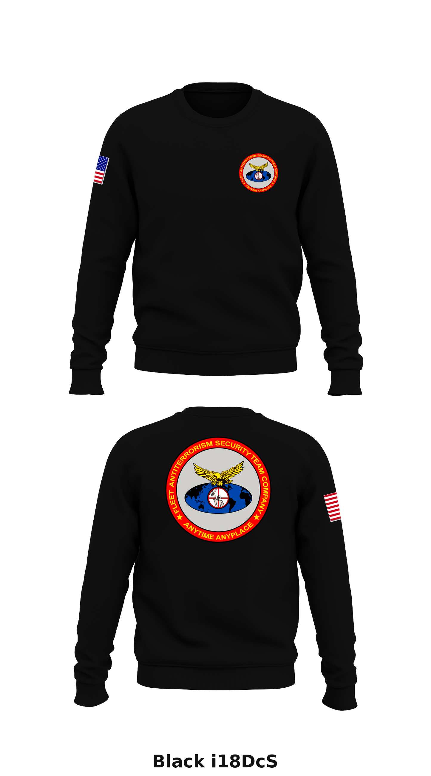 FAST Company Store 1 Core Men's Crewneck Performance Sweatshirt - i18DcS