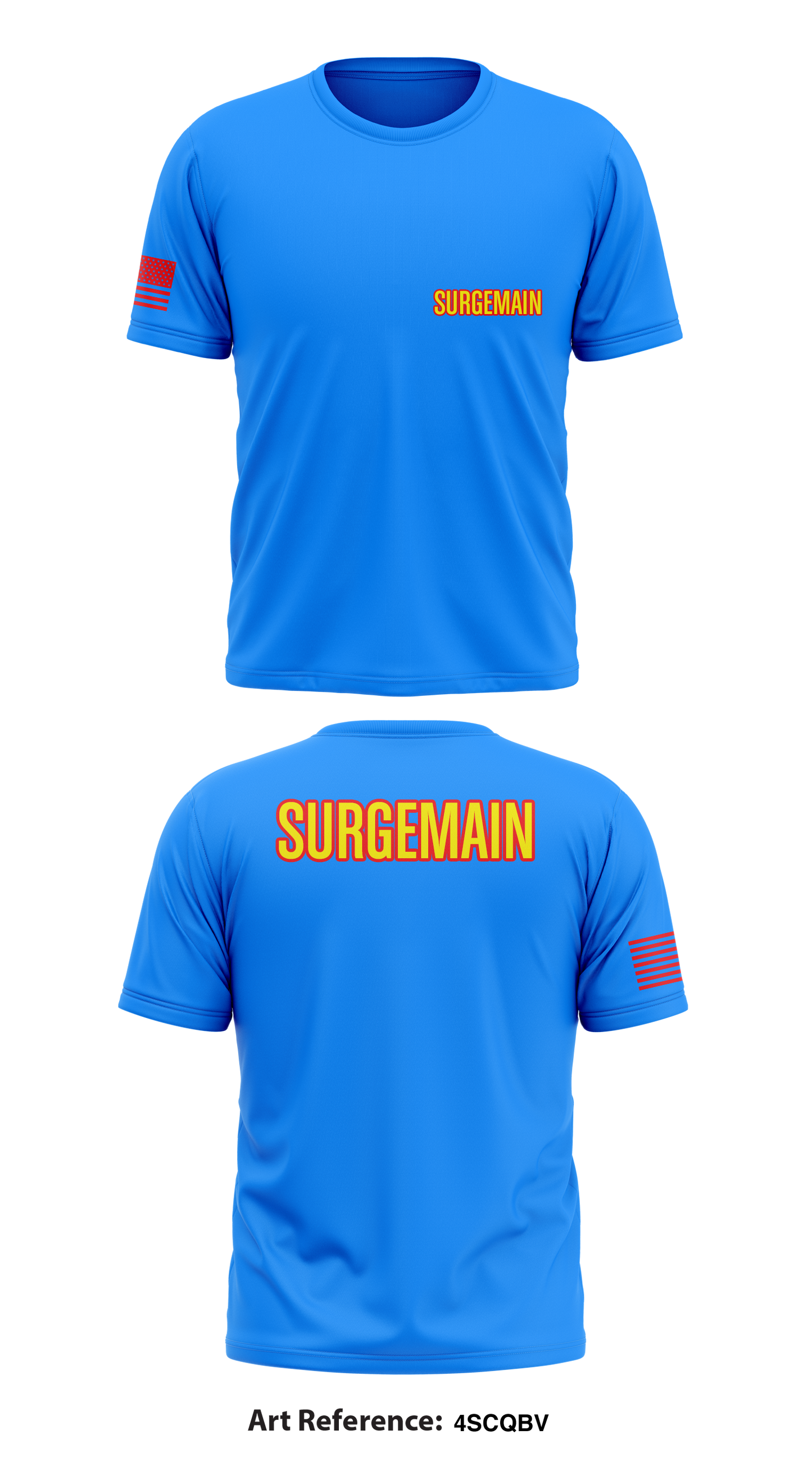 Surgemain Store 1 Core Men's SS Performance Tee - 4ScqBv