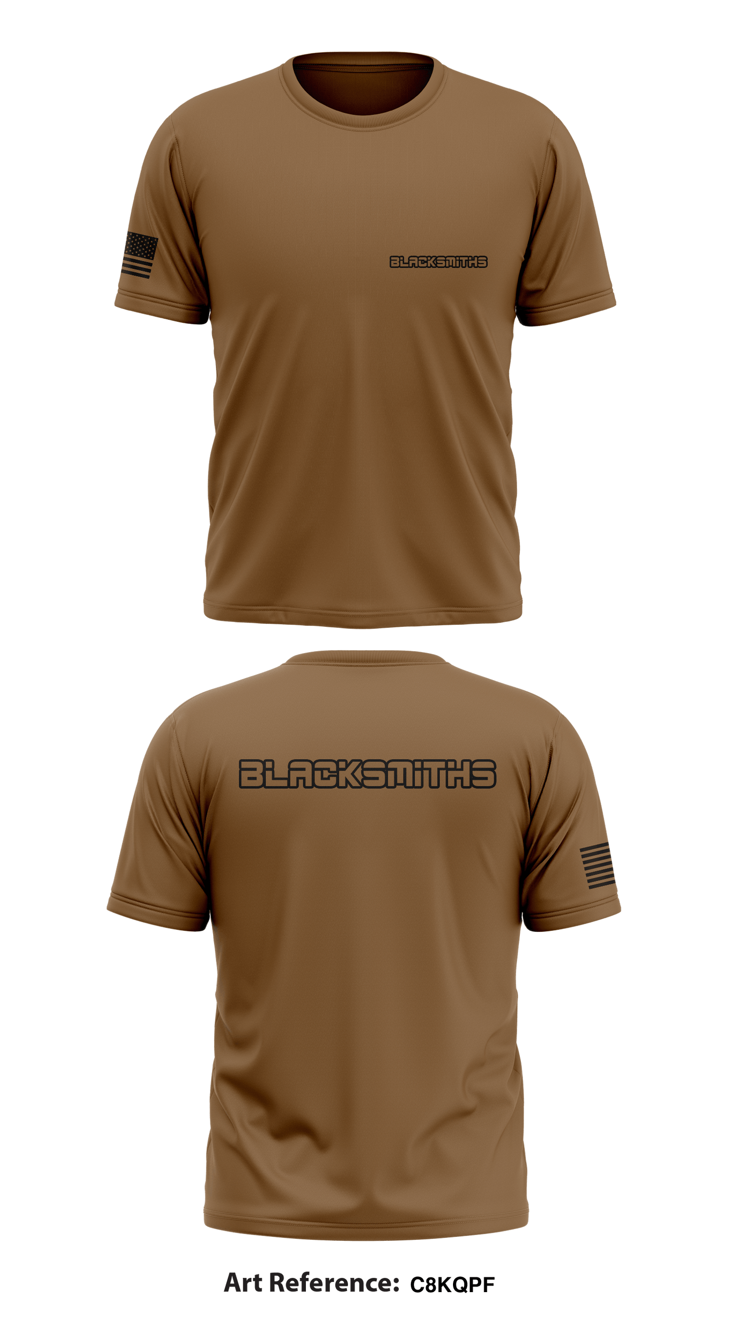Blacksmiths Store 2 Core Men's SS Performance Tee - c8kQPf