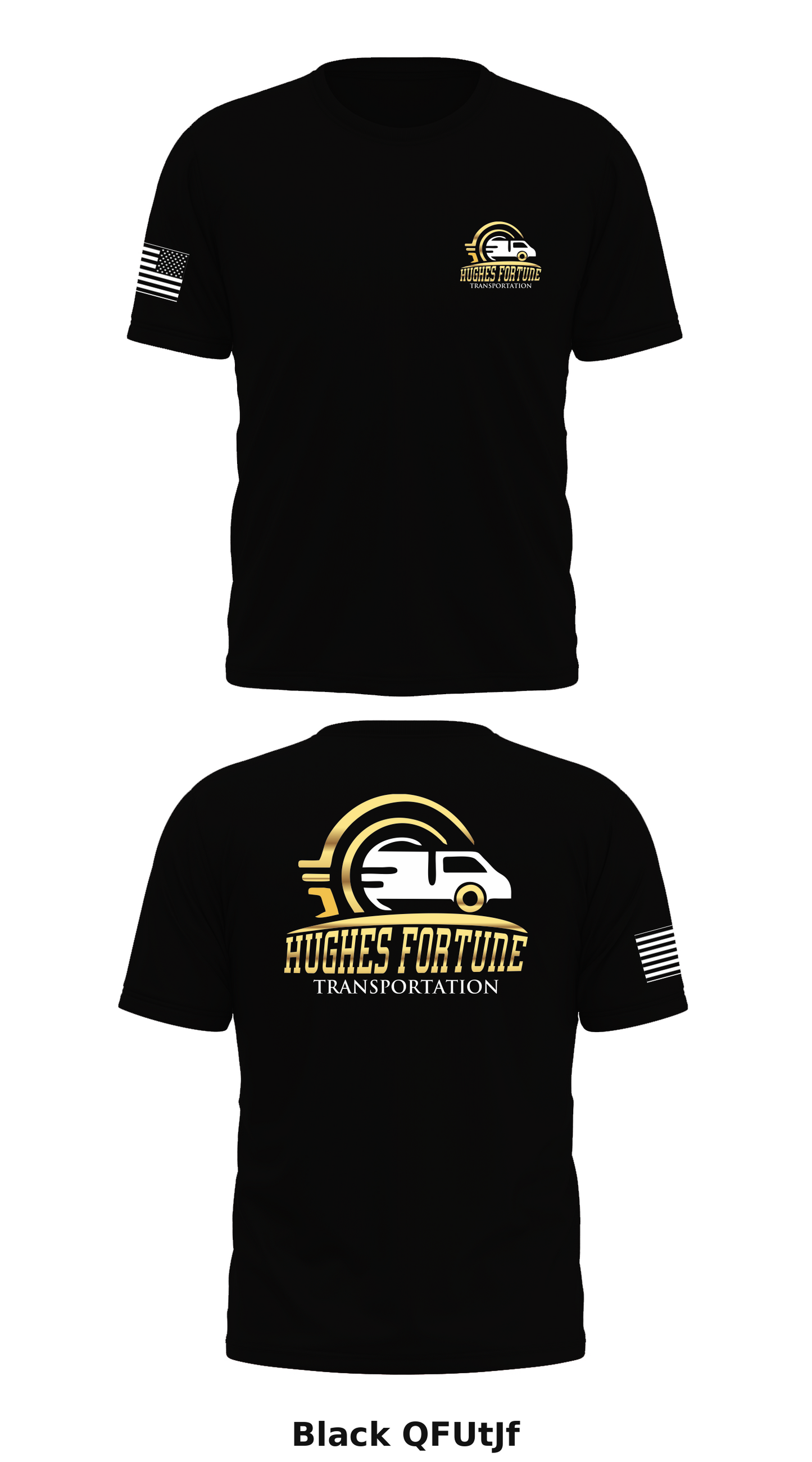 Hughes Fortune Transportation Store 1 Core Men's SS Performance Tee - QFUtJf