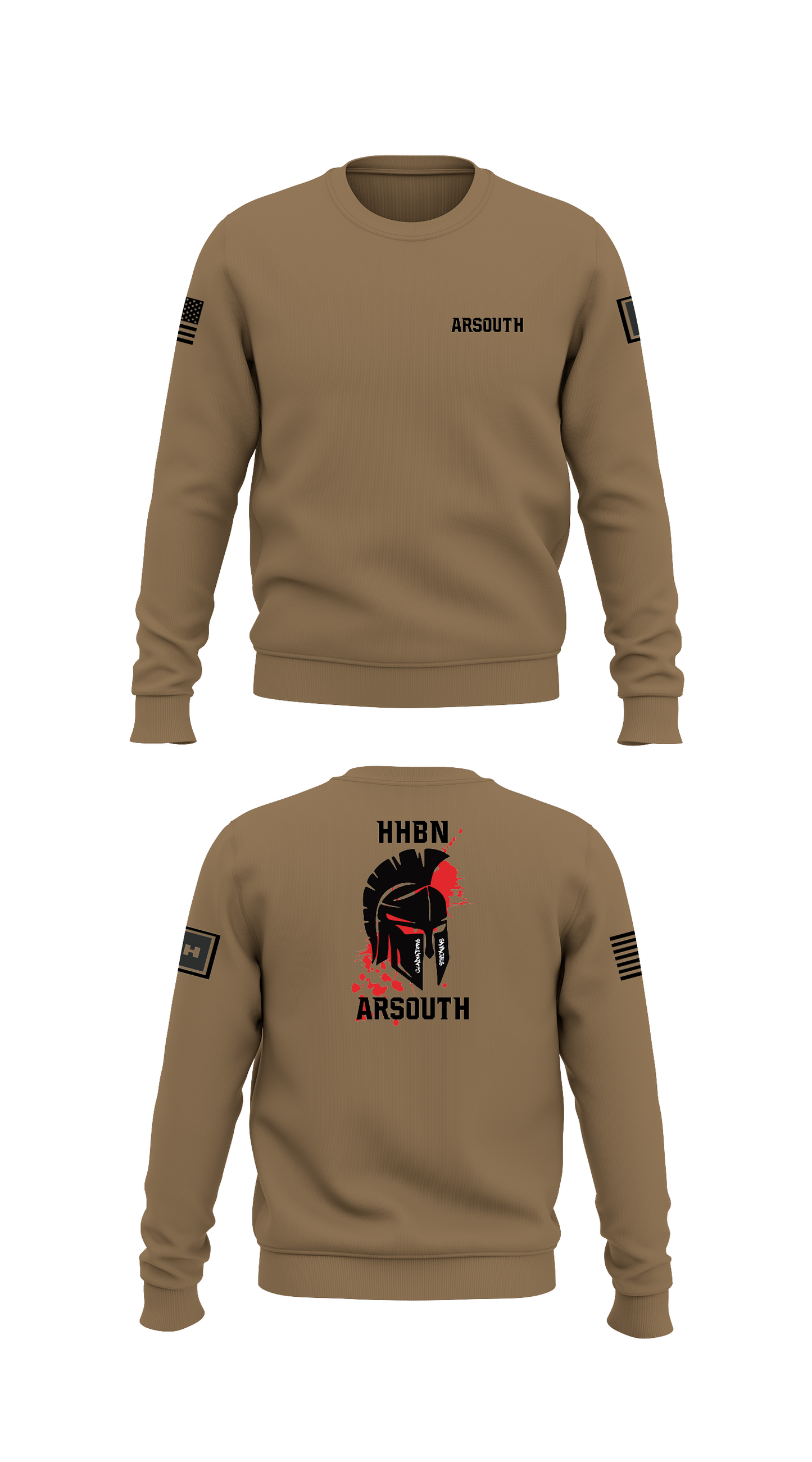 ARSOUTH Store 1 Core Men's Crewneck Performance Sweatshirt - 93108256232