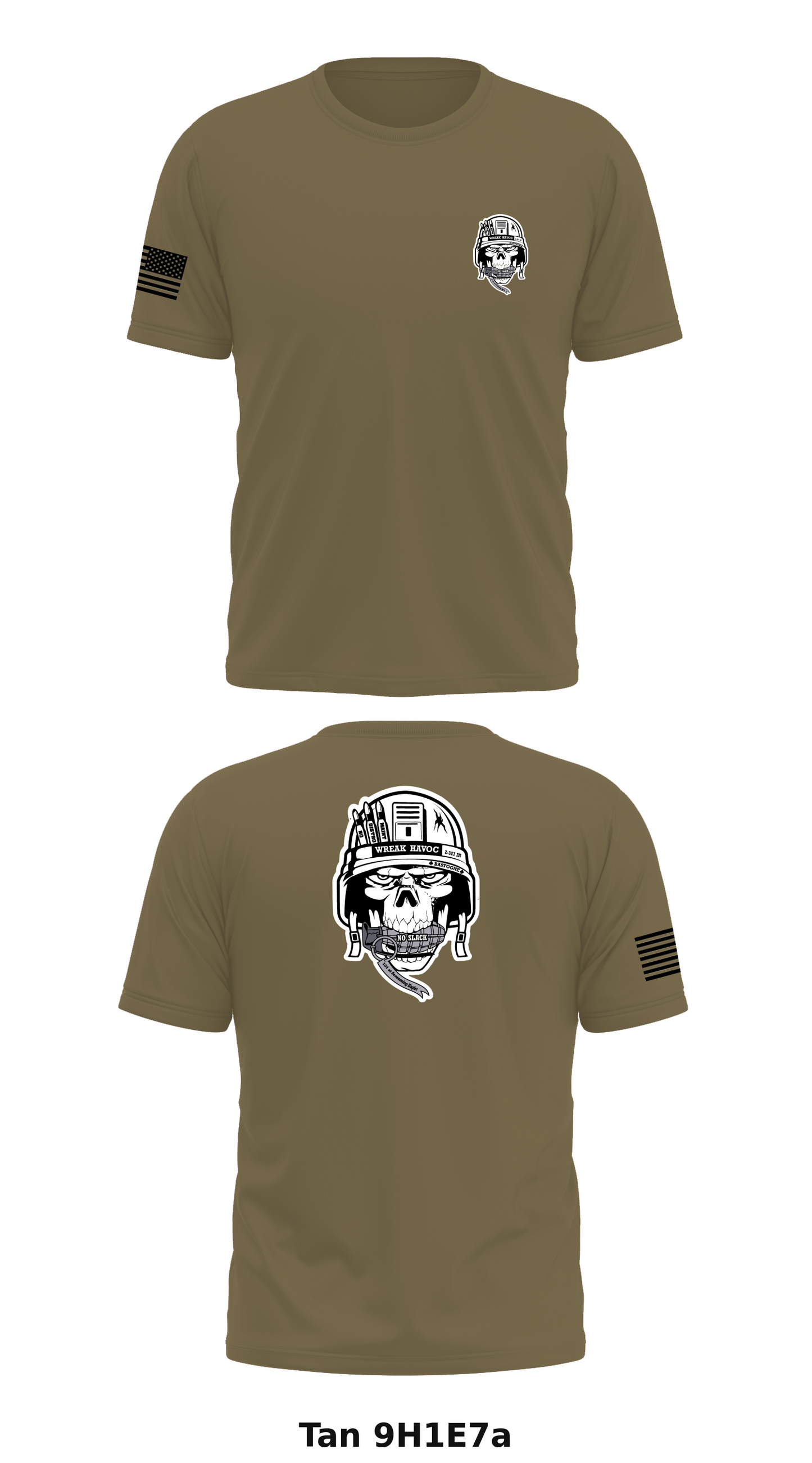 H Co, 2-237 Store 1 Core Men's SS Performance Tee - 9H1E7a