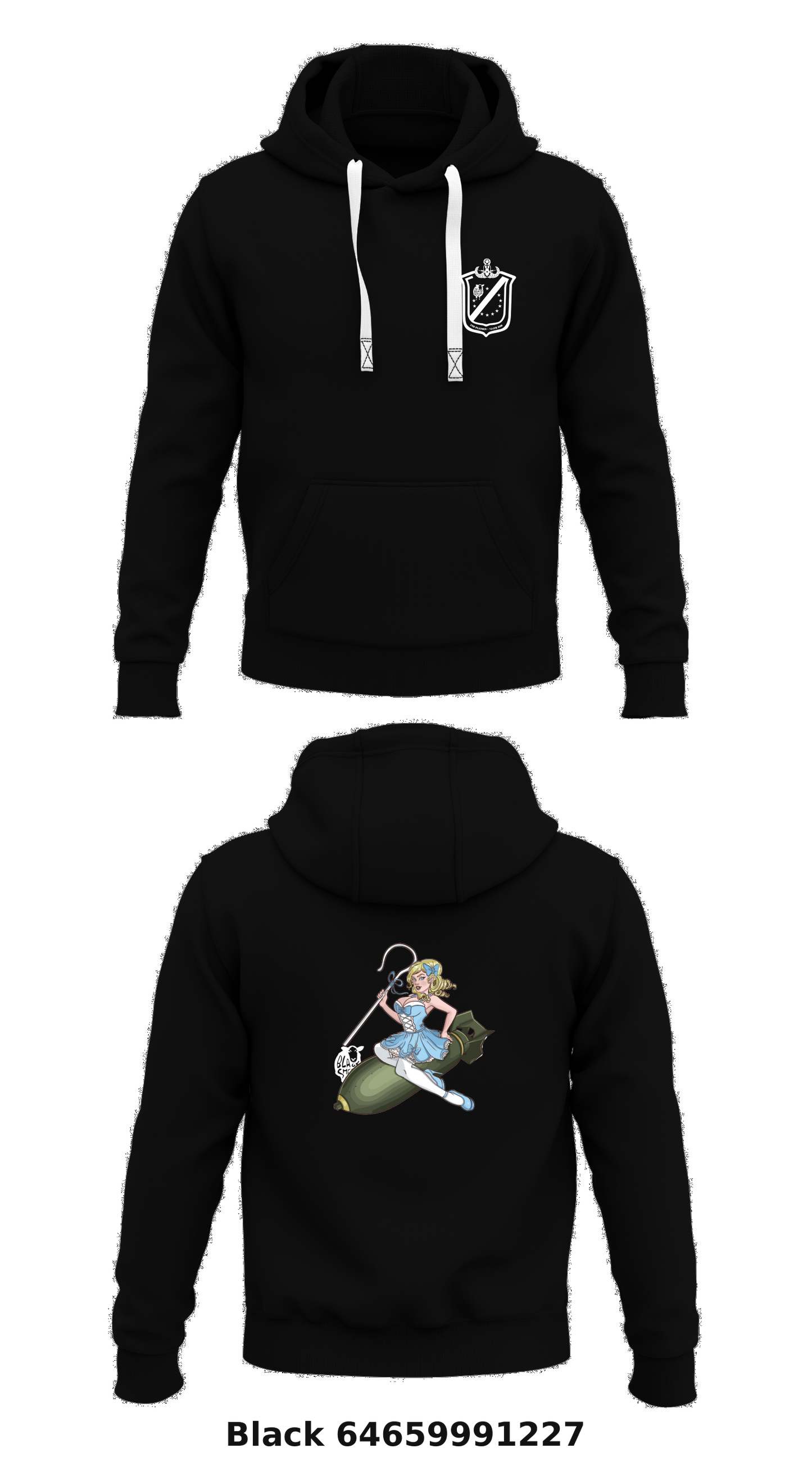 754th EOD (2nd Platoon) Store 1 Core Men's Hooded Performance Sweatshirt - 64659991227