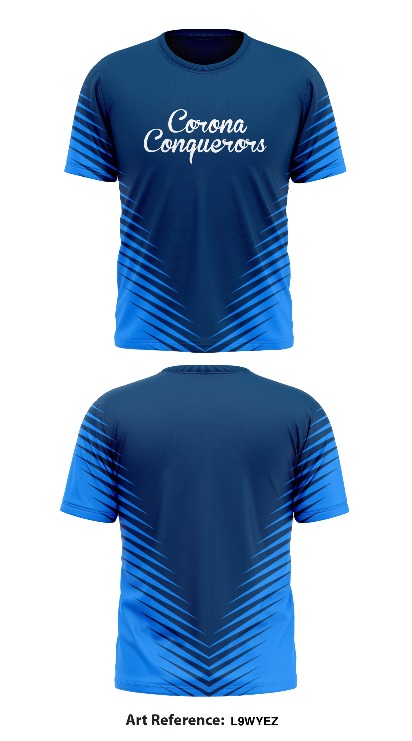 Corona conquerors Store 1 Core Men's SS Performance Tee - L9WYeZ