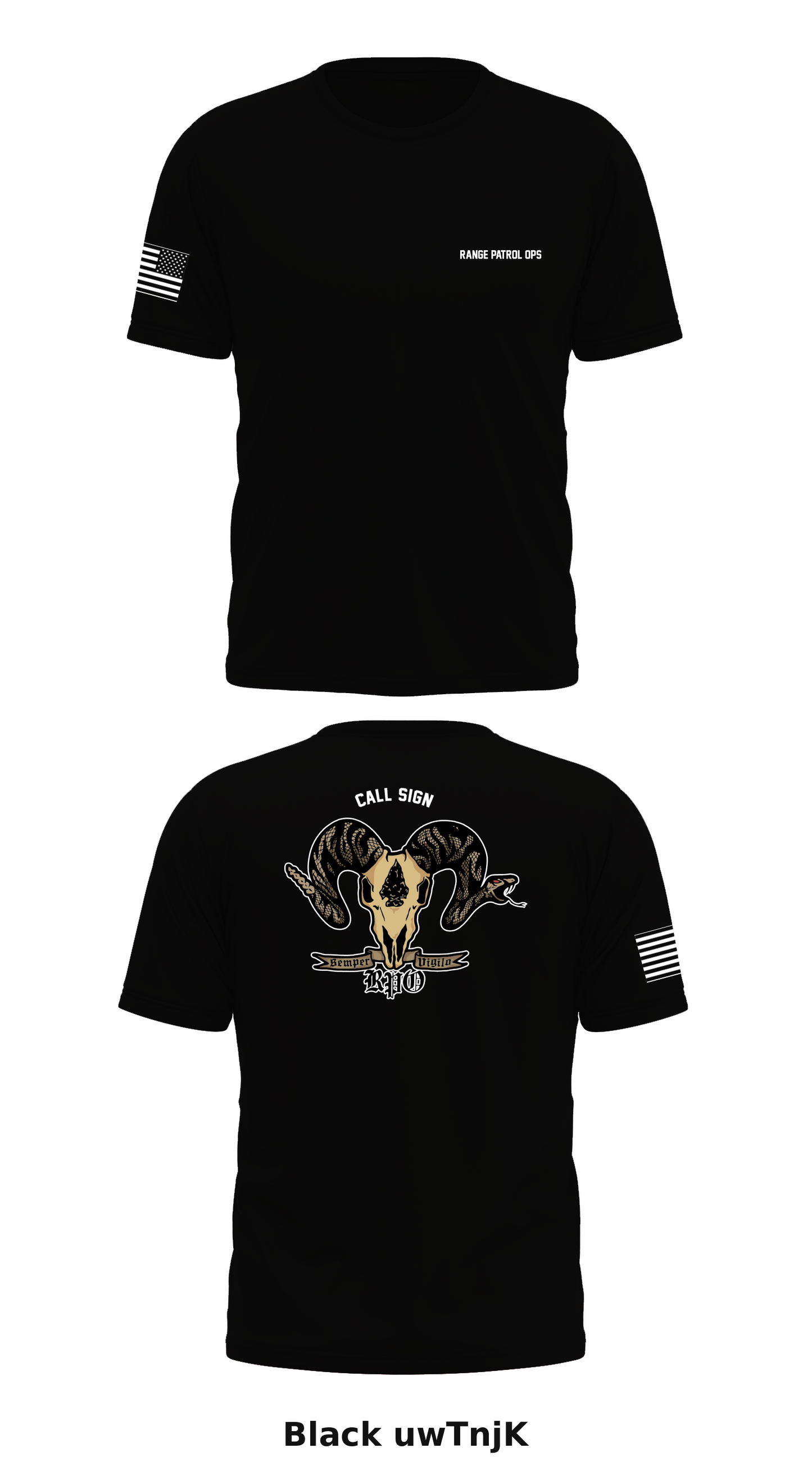 Range Patrol Operations Store 1 Core Men's SS Performance Tee - uwTnjK