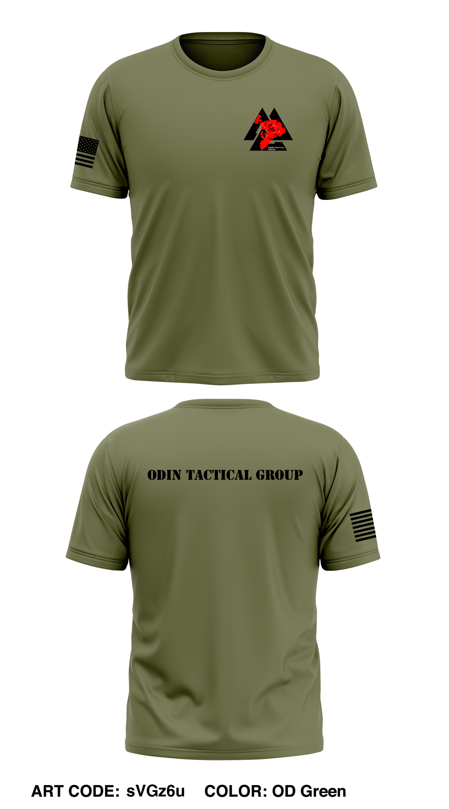 Odin Tactical Store 1 Core Men's SS Performance Tee - sVGz6u