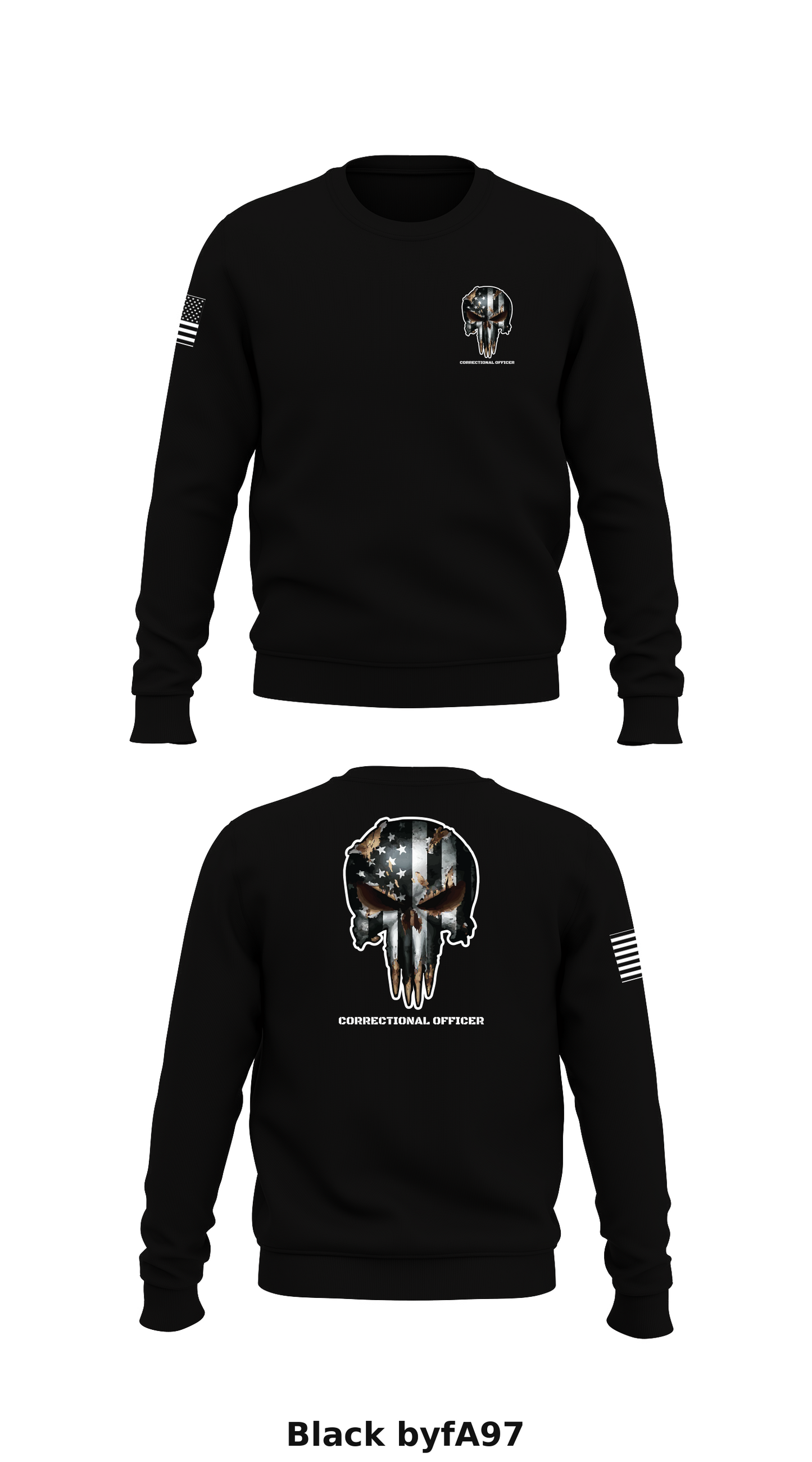 Correctional Officer Store 1 Core Men's Crewneck Performance Sweatshirt - byfA97