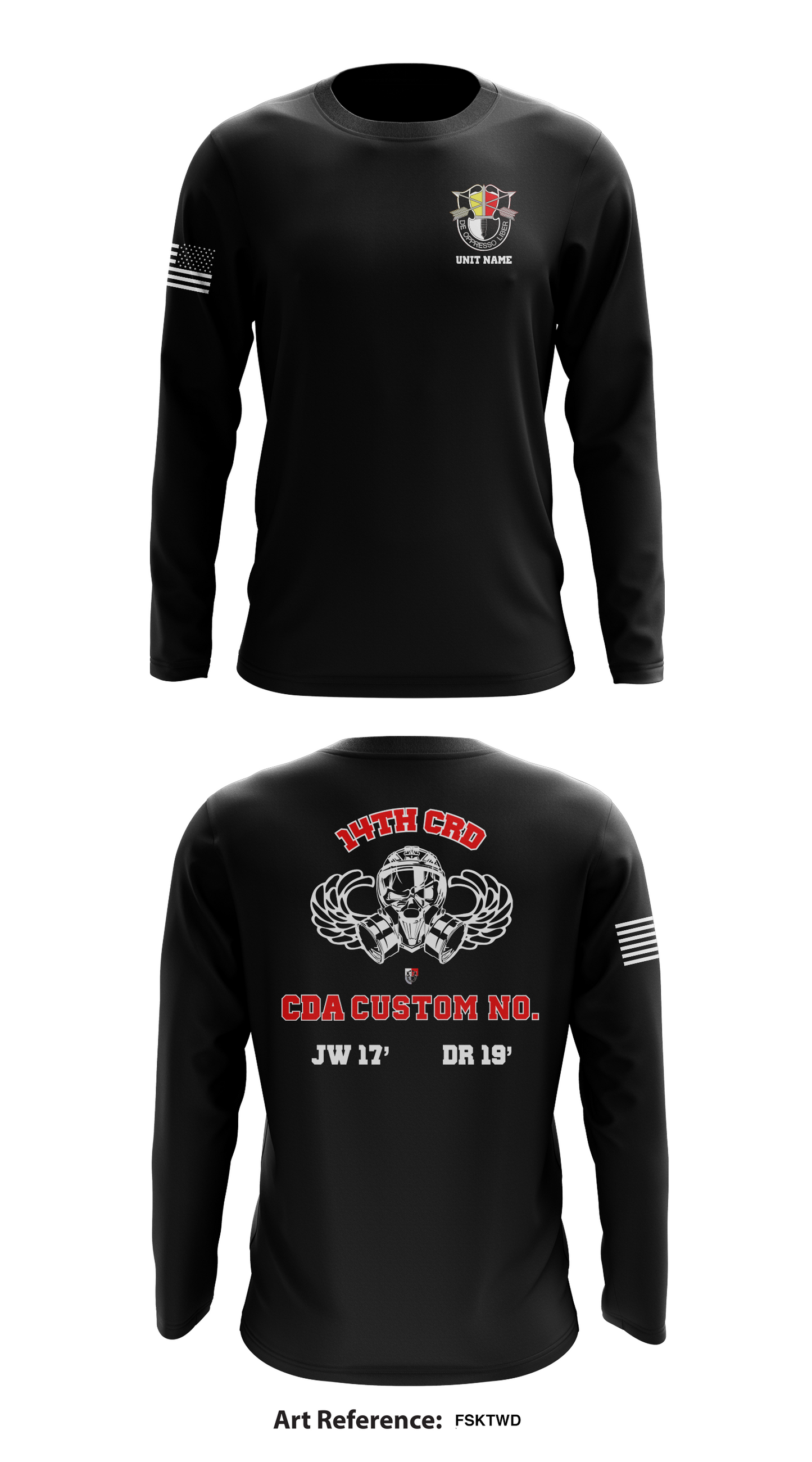 14th CRD Store 1 Core Men's LS Performance Tee - fsKtWd