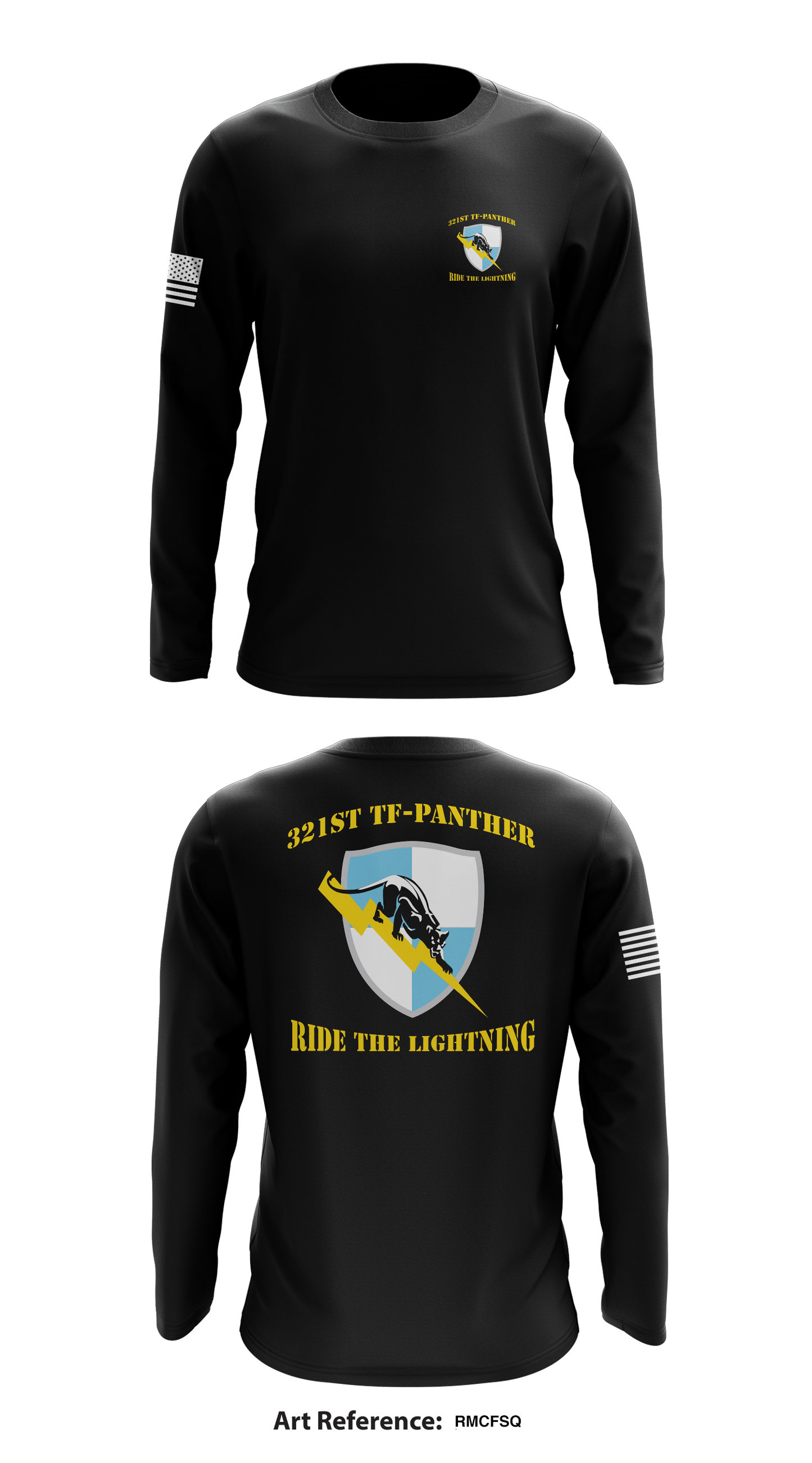 321 TF Panther Store 1 Core Men's LS Performance Tee - RMcfsq