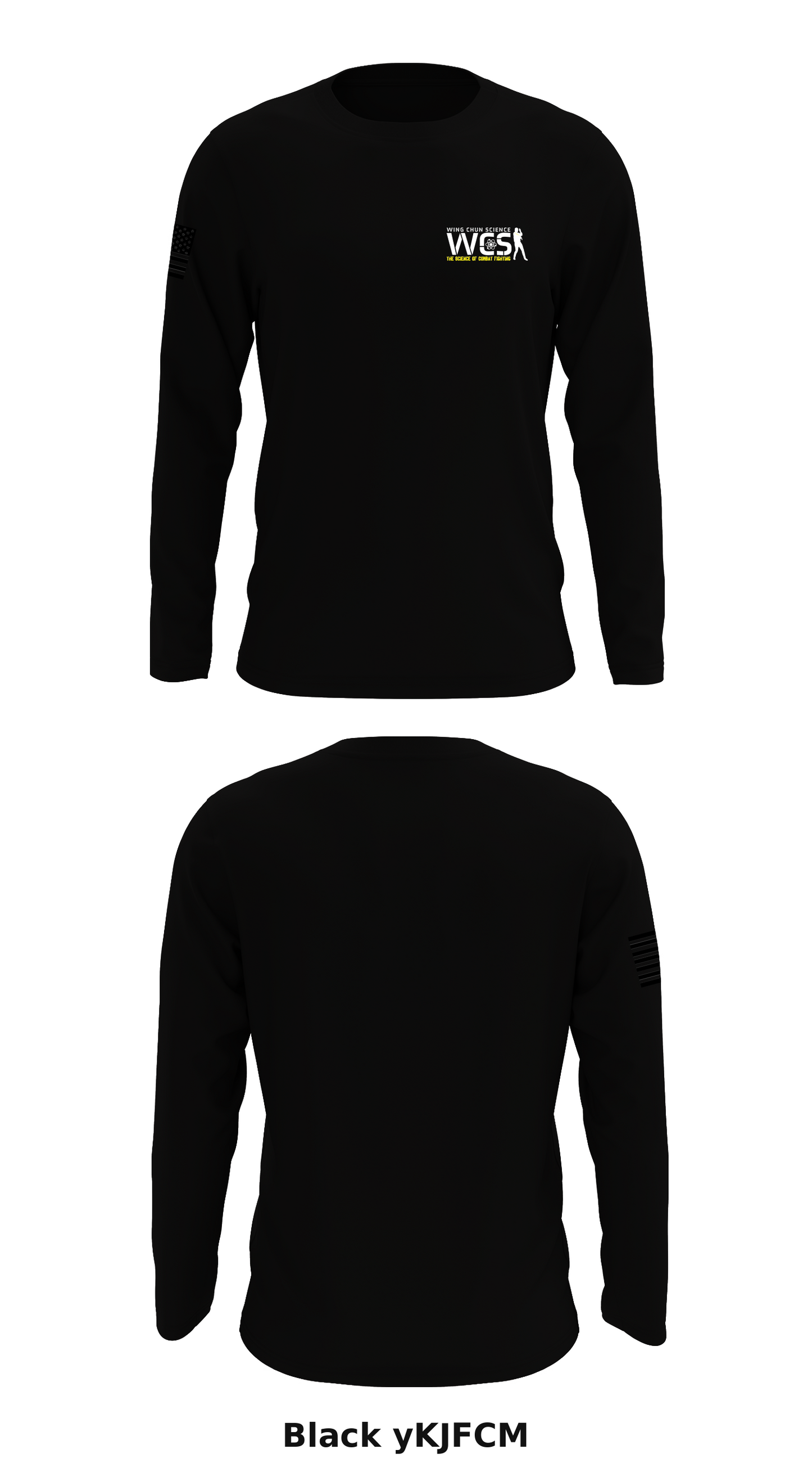 Wing Chun Science Store 1 Core Men's LS Performance Tee - yKJFCM