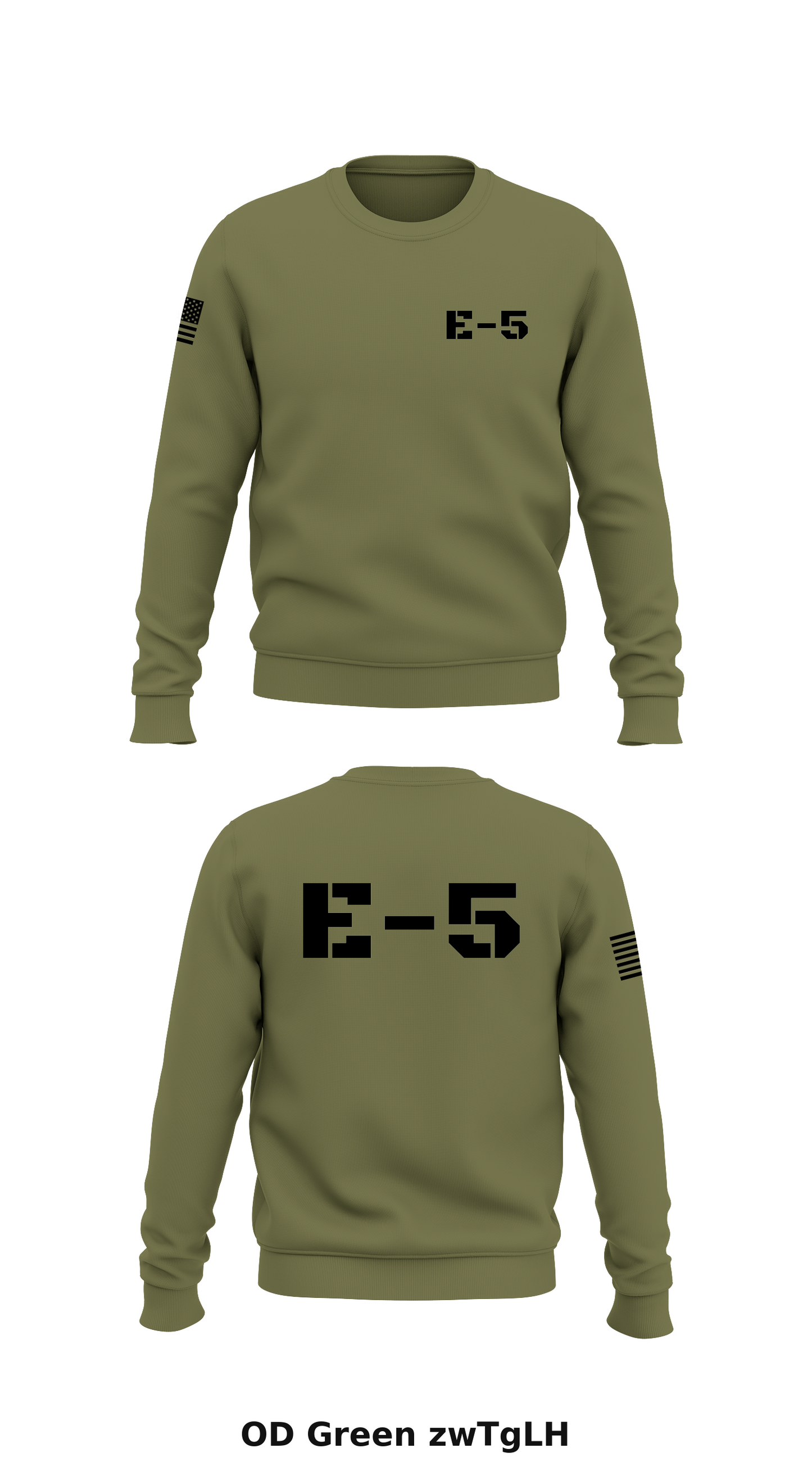 E-5 Store 1 Core Men's Crewneck Performance Sweatshirt - zwTgLH