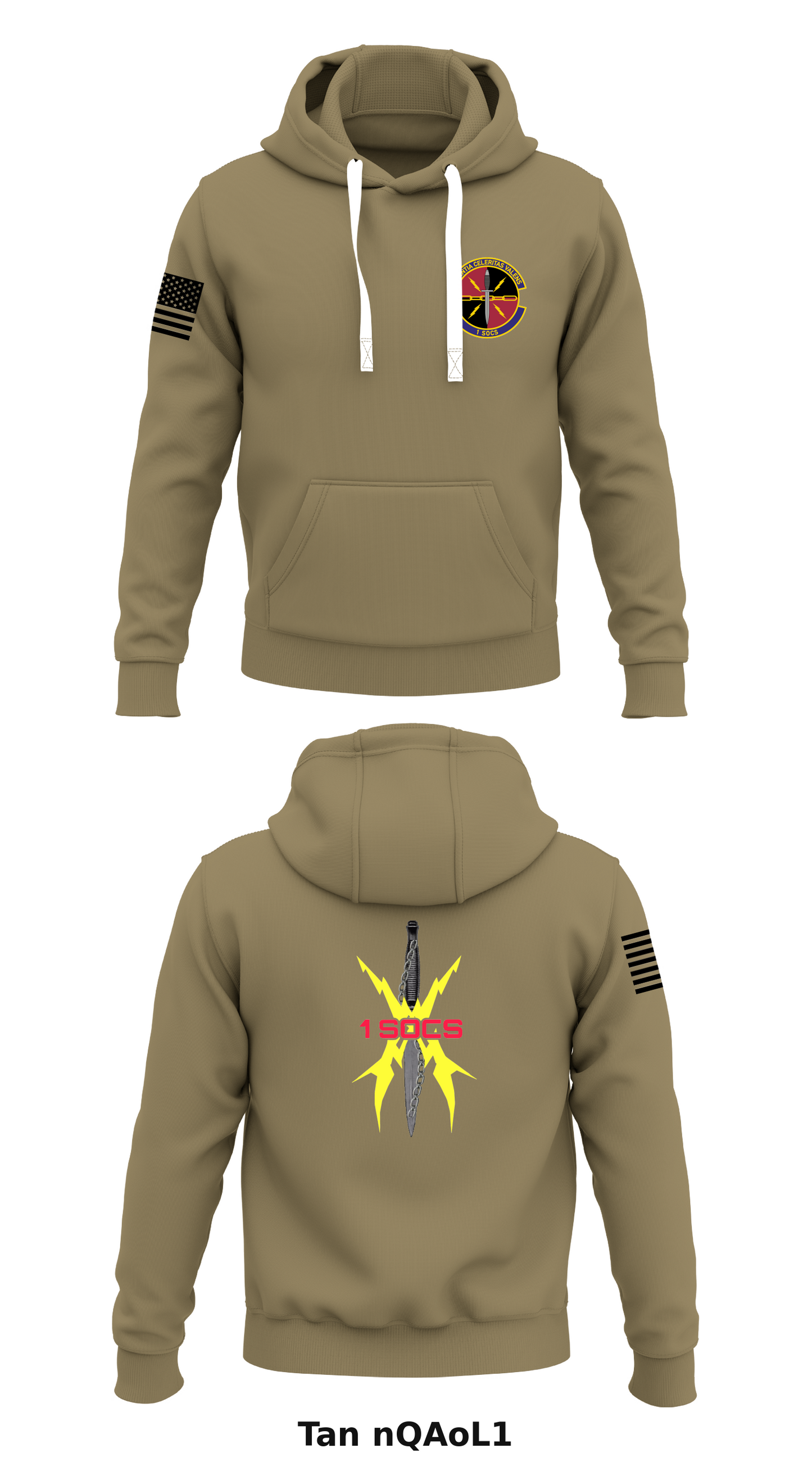 1 SOCS Store 1 Core Men's Hooded Performance Sweatshirt - nQAoL1