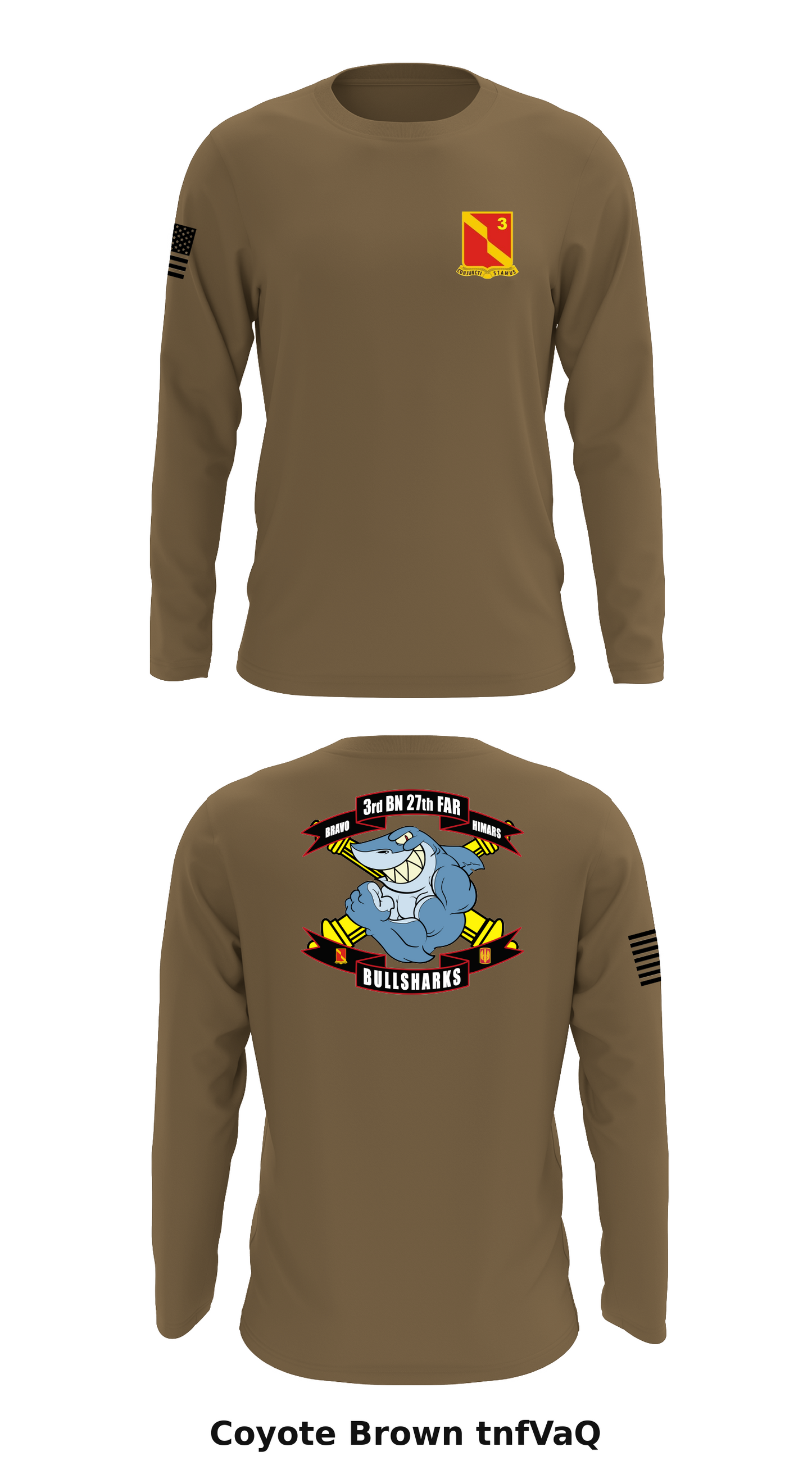 Bullsharks Store 1 Core Men's LS Performance Tee - tnfVaQ