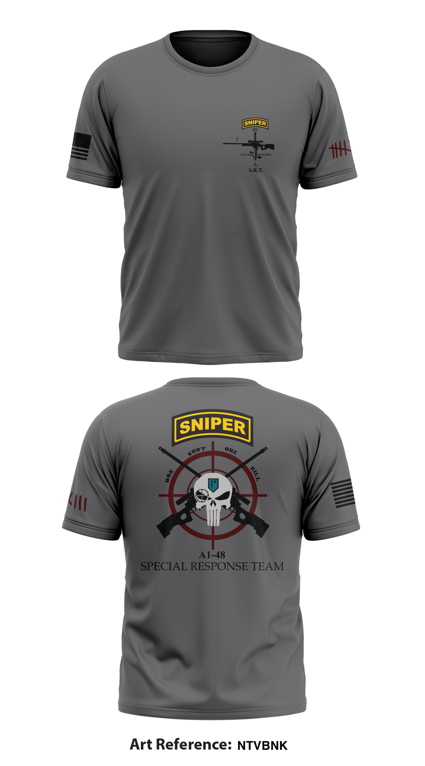A1-48 Store 1 Core Men's SS Performance Tee - NTvBNK