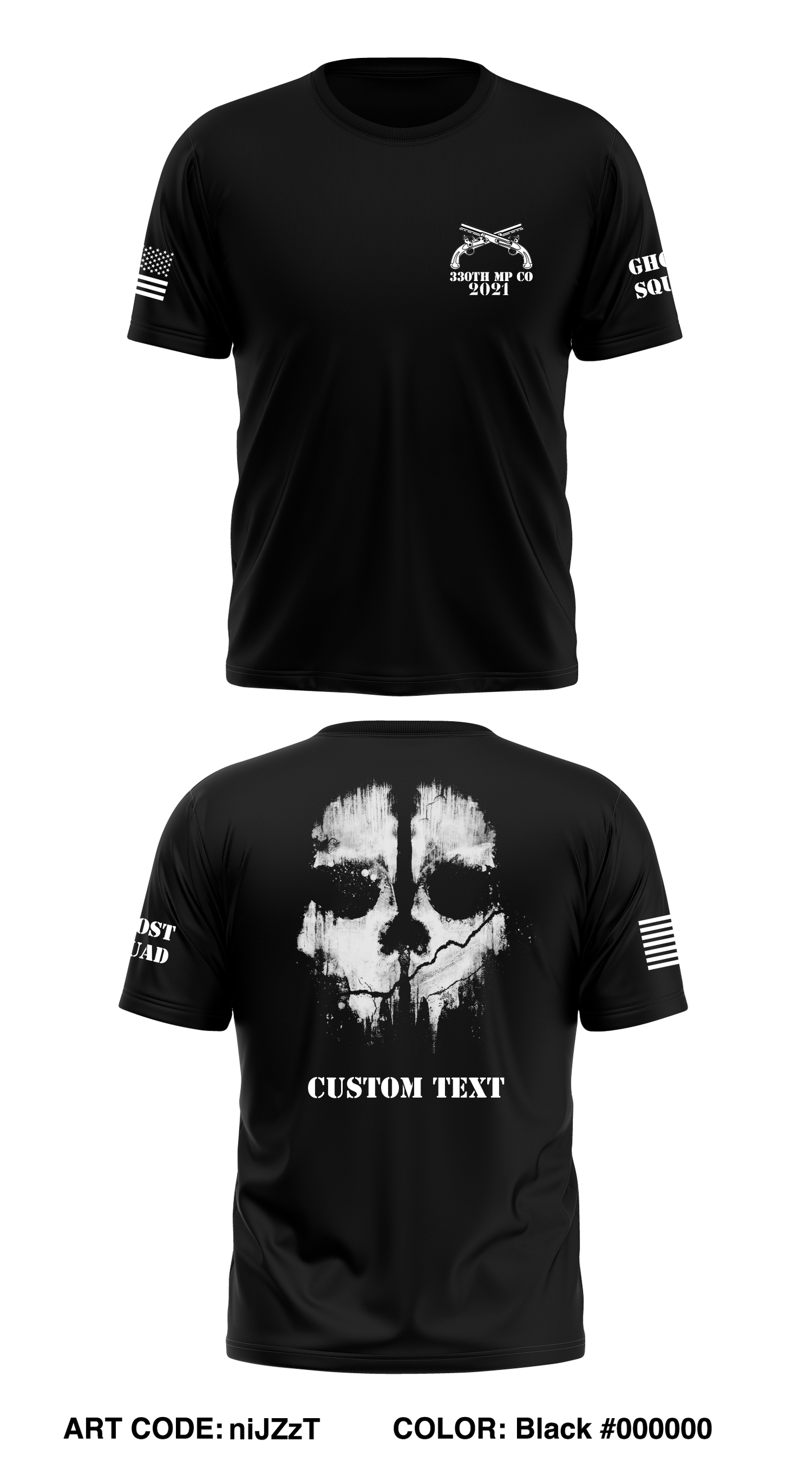 CUSTOM - 330th MP Co Store 1 Core Men's SS Performance Tee - niJZzT