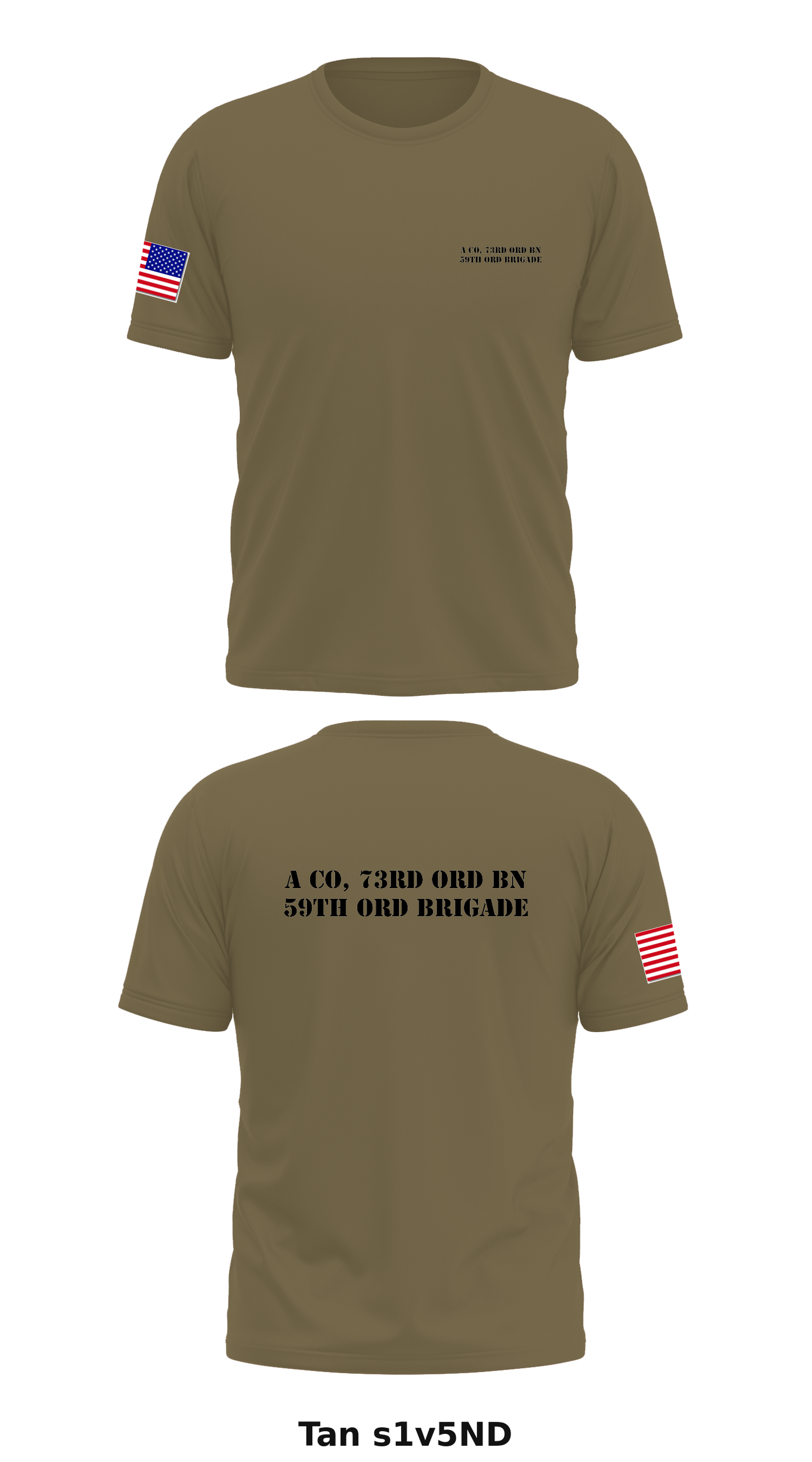 A Co, 73rd ord BN 59th ord brigade Store 1 Core Men's SS Performance Tee - s1v5ND