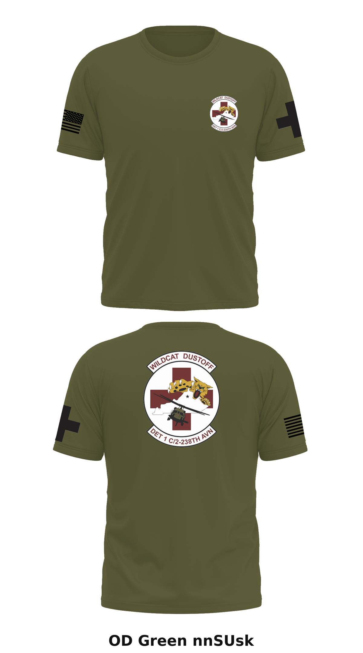 Det 1, C Co 2/238th Store 1 Core Men's SS Performance Tee - nnSUsk