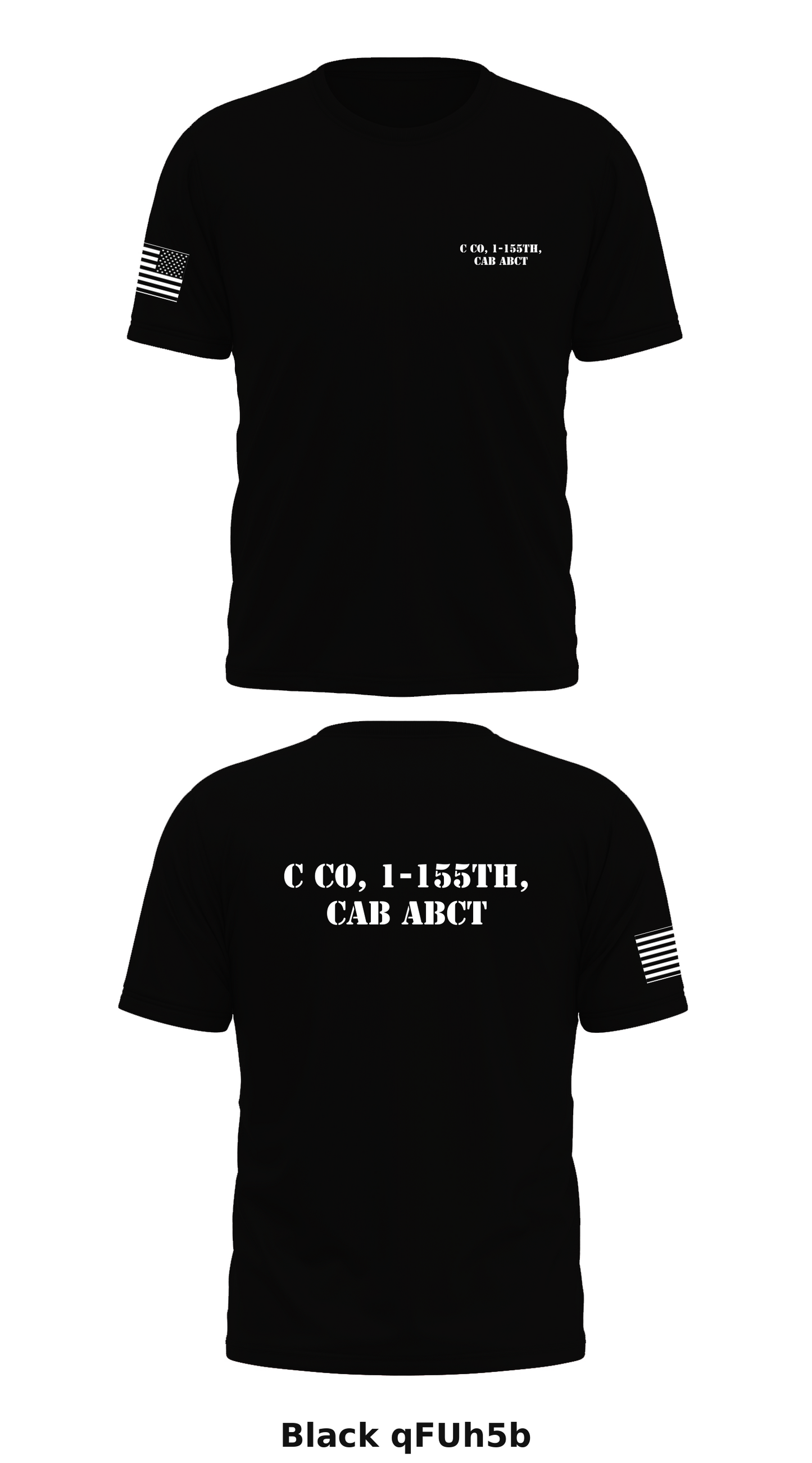 C Co, 1-155th, CAB ABCT Store 1 Core Men's SS Performance Tee - qFUh5b