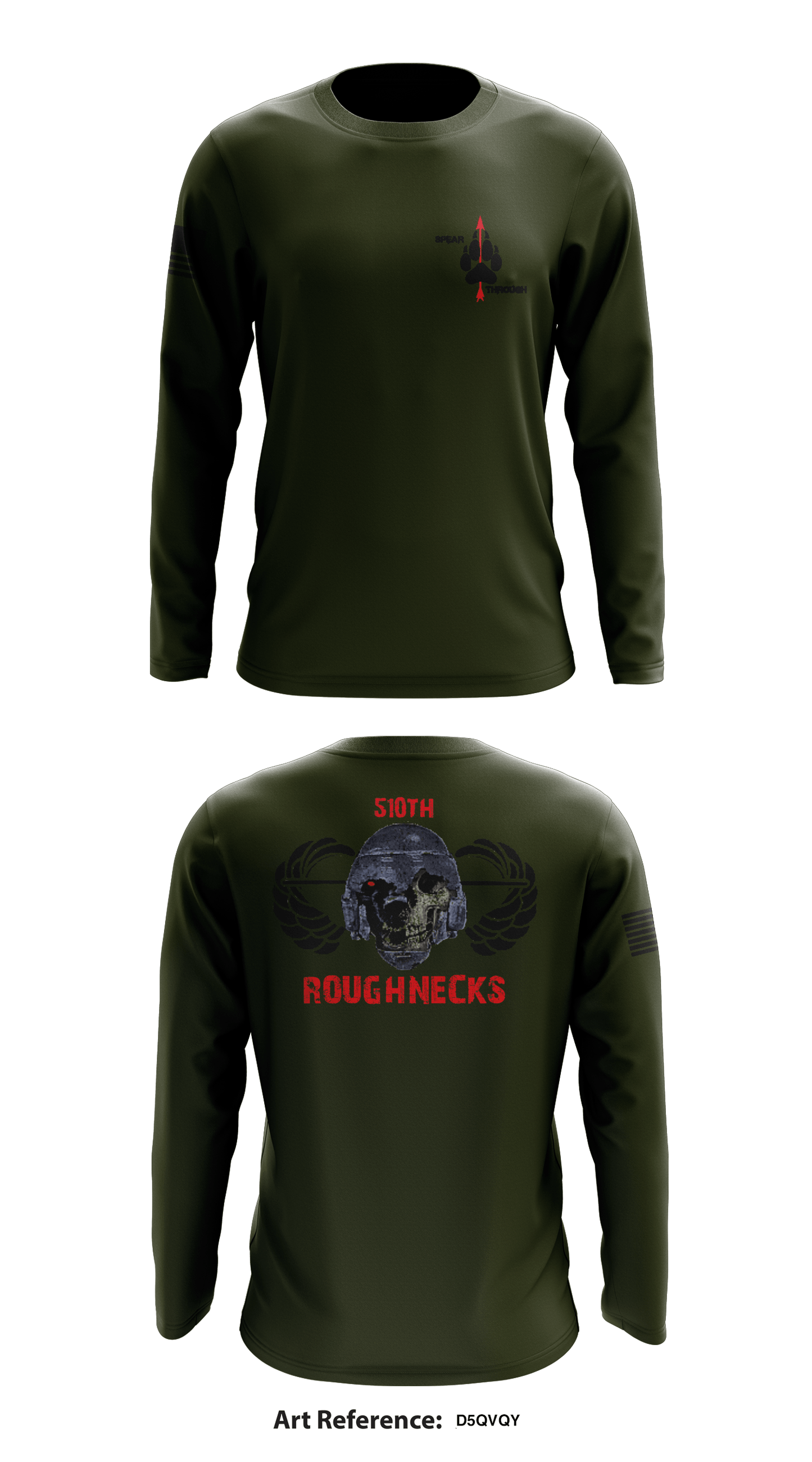 510th MP Detachment Store 1 Core Men's LS Performance Tee - d5qVQy