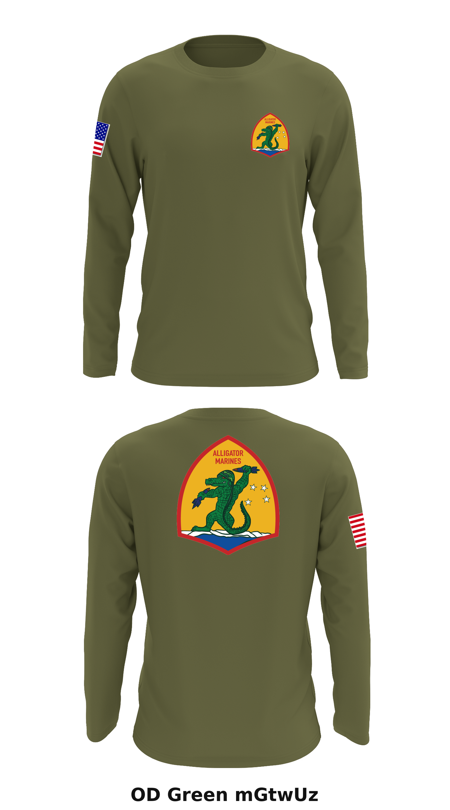 2nd Assault Amphibian Battalion Store 1 Core Men's LS Performance Tee - mGtwUz