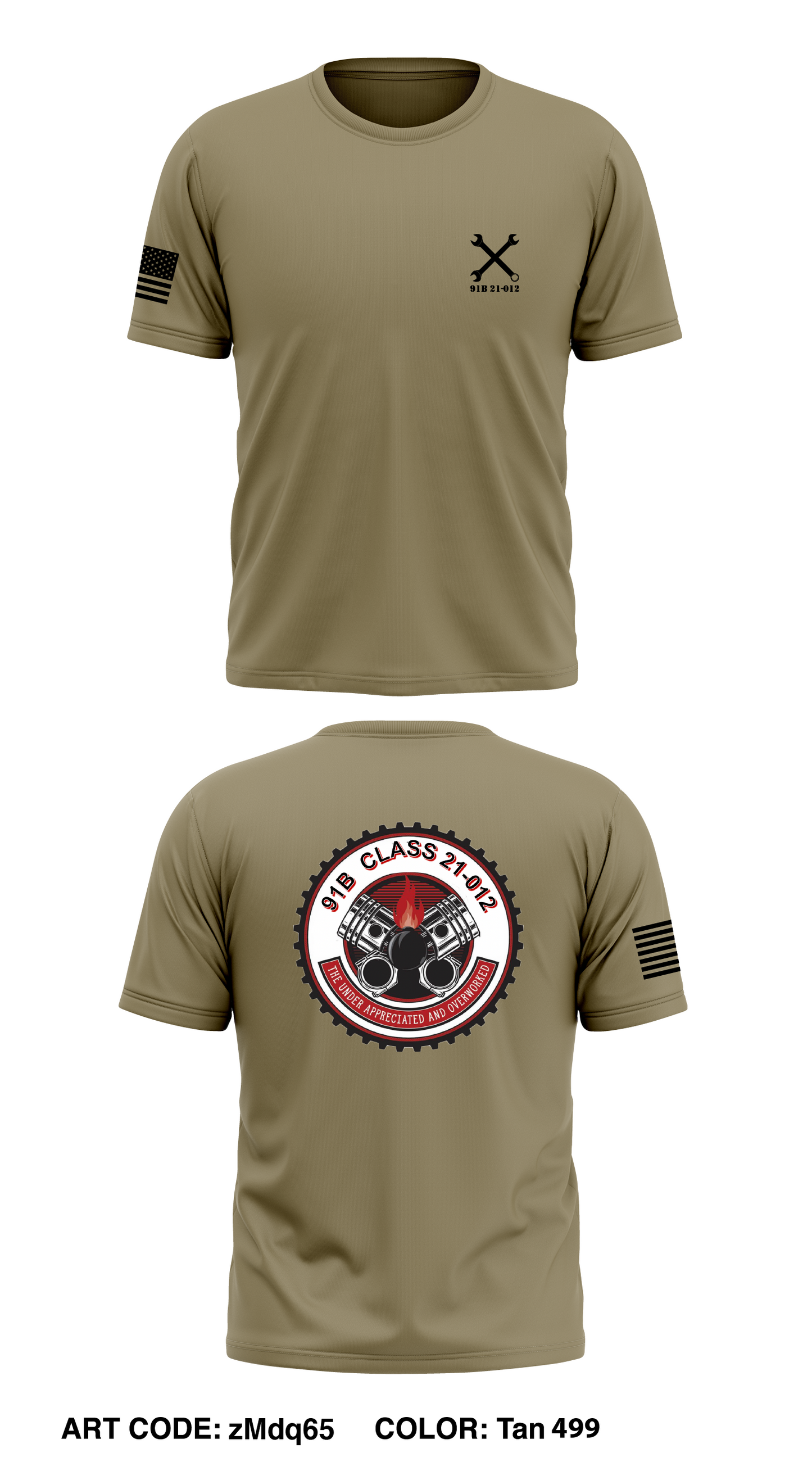 91B 21-012 Store 1 Core Men's SS Performance Tee - zMdq65