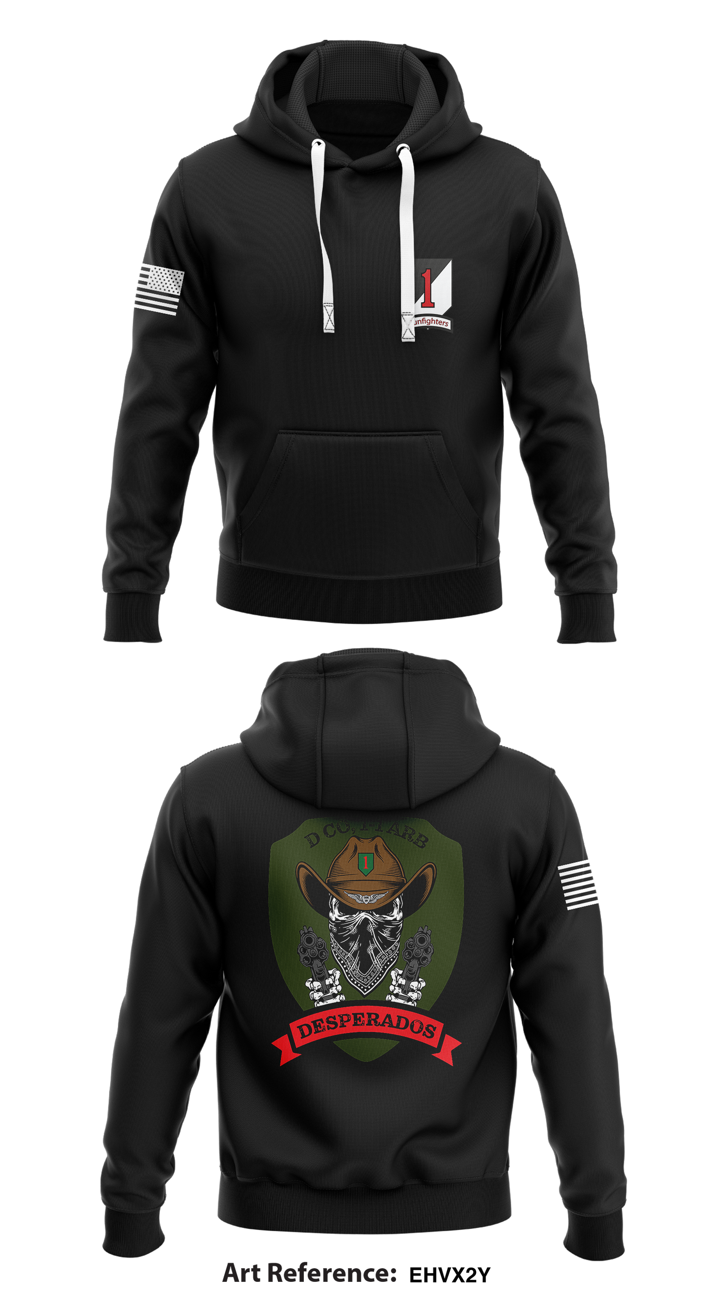1-1 ARB D.Co Store 1 Core Men's Hooded Performance Sweatshirt - eHVx2Y