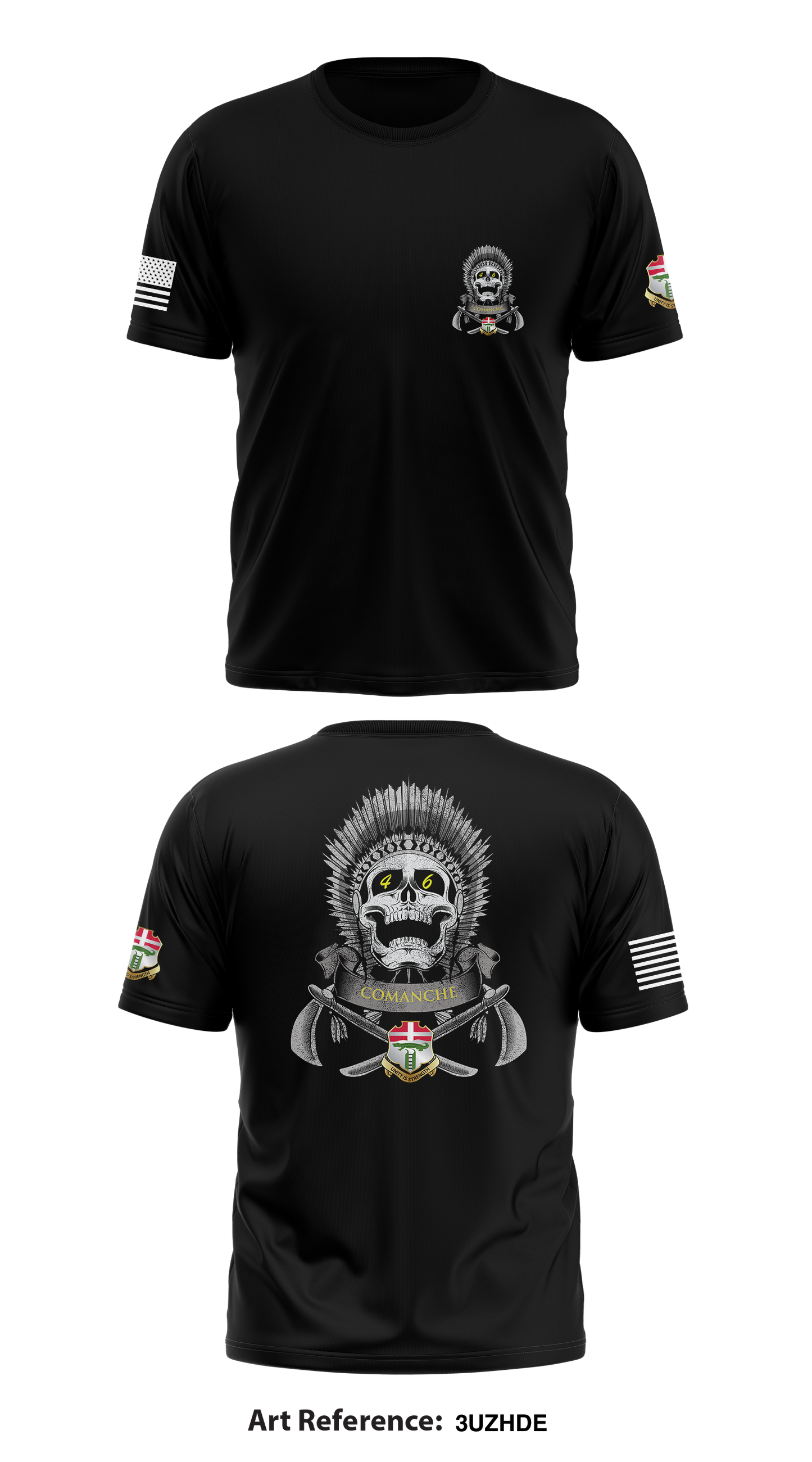 Comanche Company Store 1 Core Men's SS Performance Tee - 3uzHDE