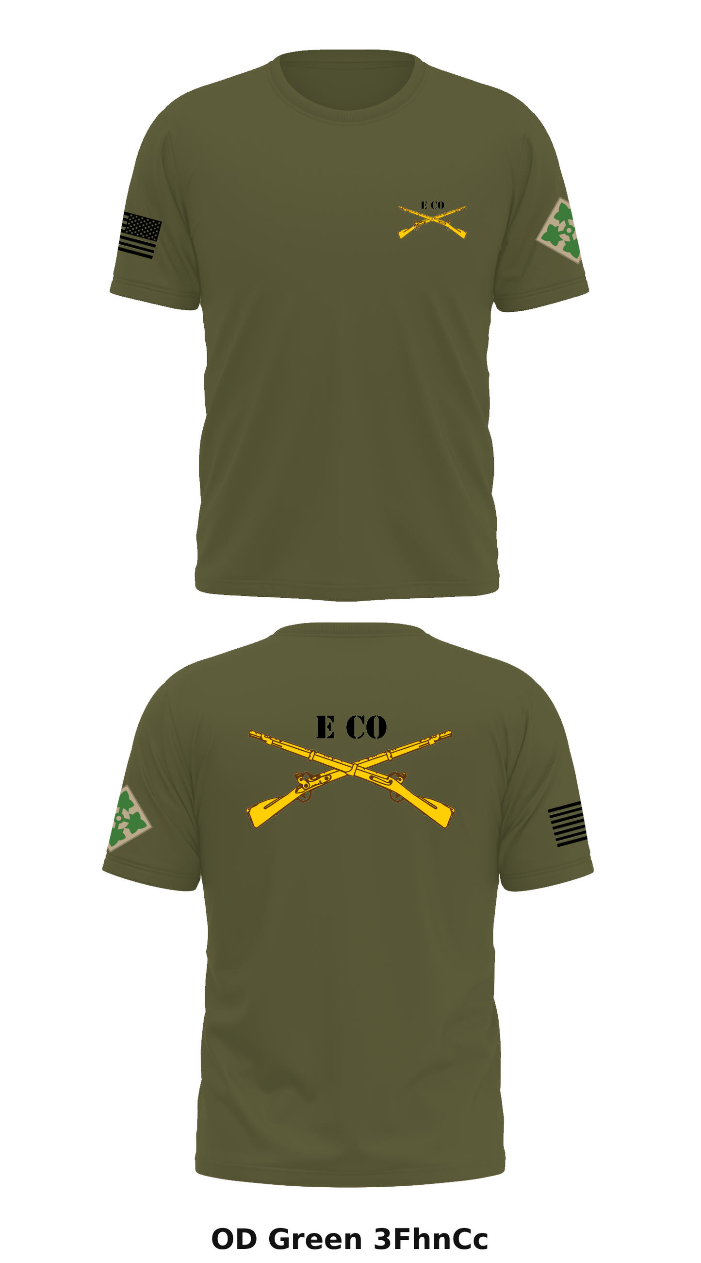 E Co Store 1 Core Men's SS Performance Tee - 3FhnCc