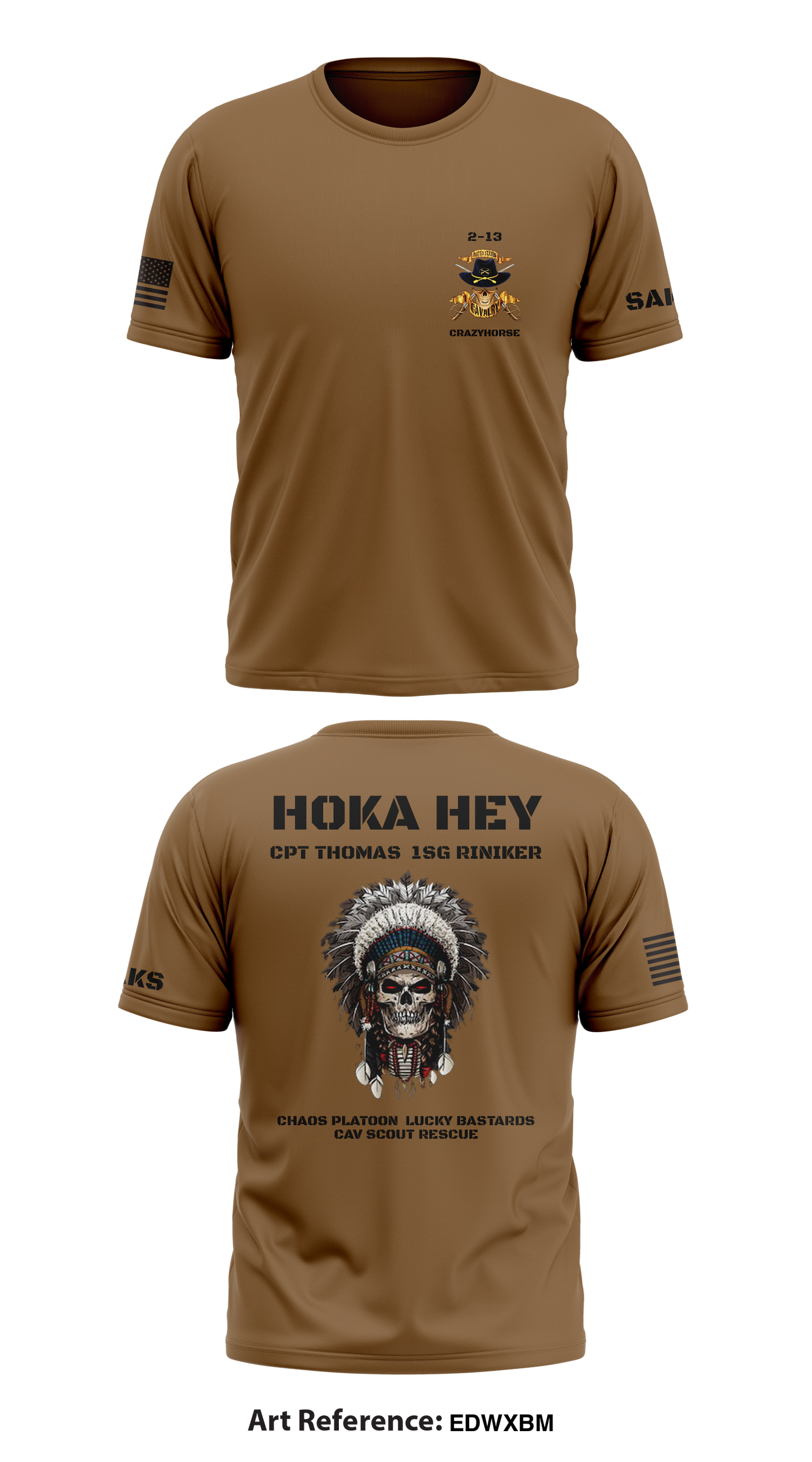 Crazyhorse Store 1 Core Men's SS Performance Tee - EDWXBm