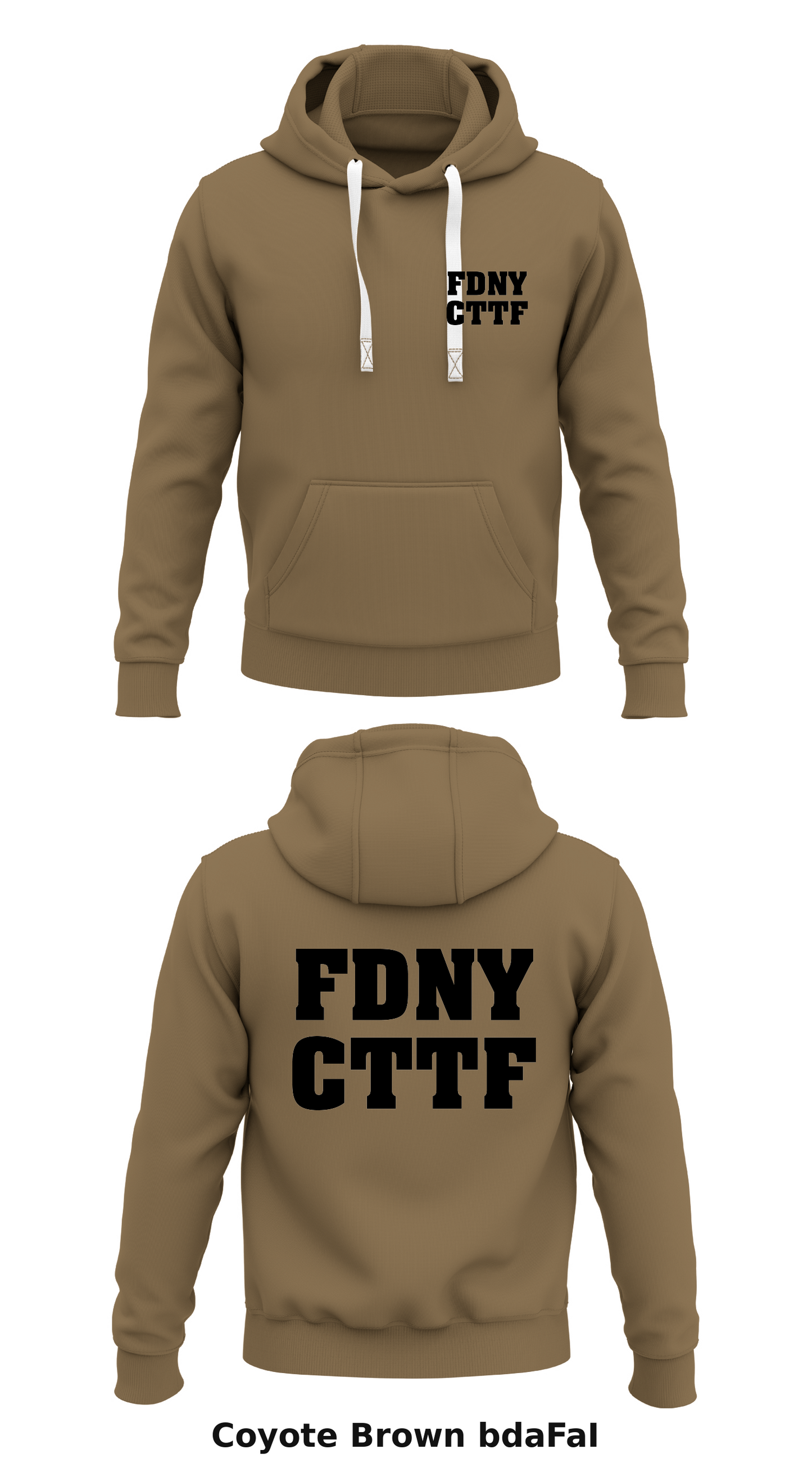 FDNY CTTF Store 1 Core Men's Hooded Performance Sweatshirt - bdaFaI