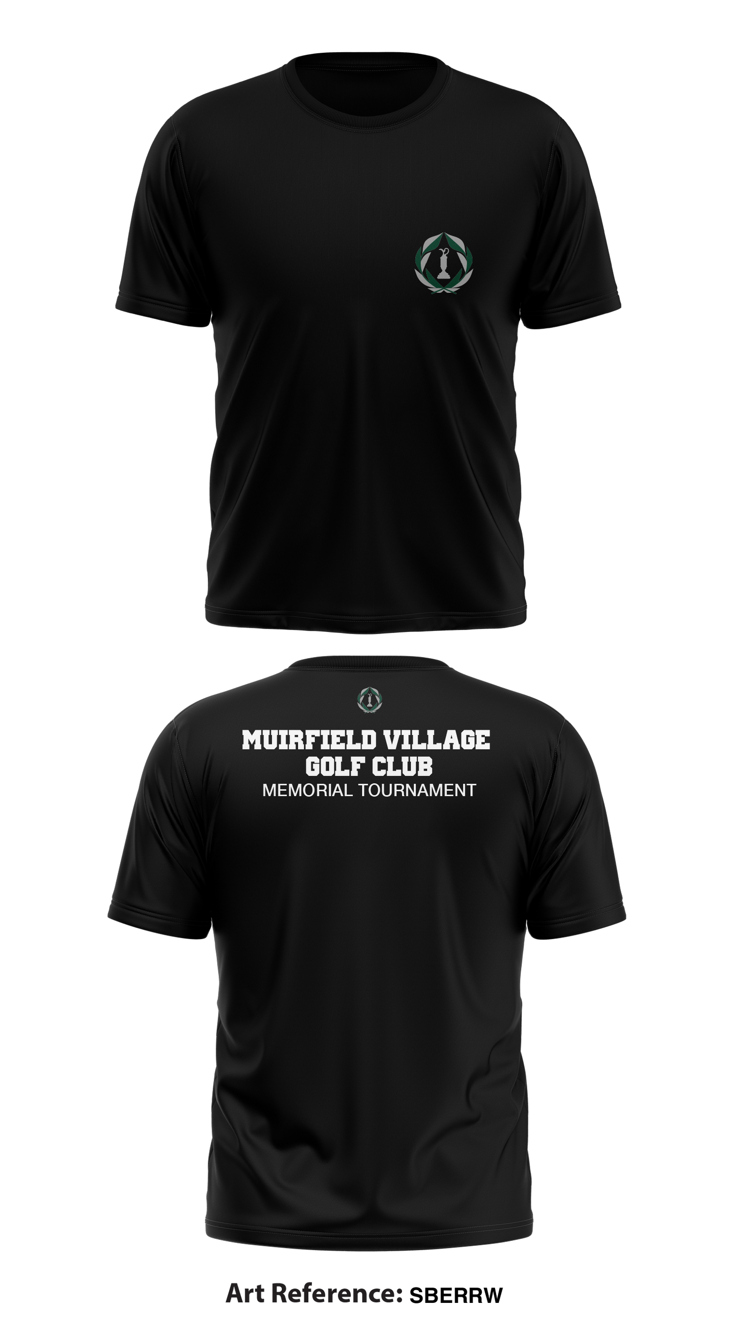 MUIRFIELD VILLAGE Golf Club Memorial Tournament Store 1 Core Men's SS Performance Tee - SBERRW