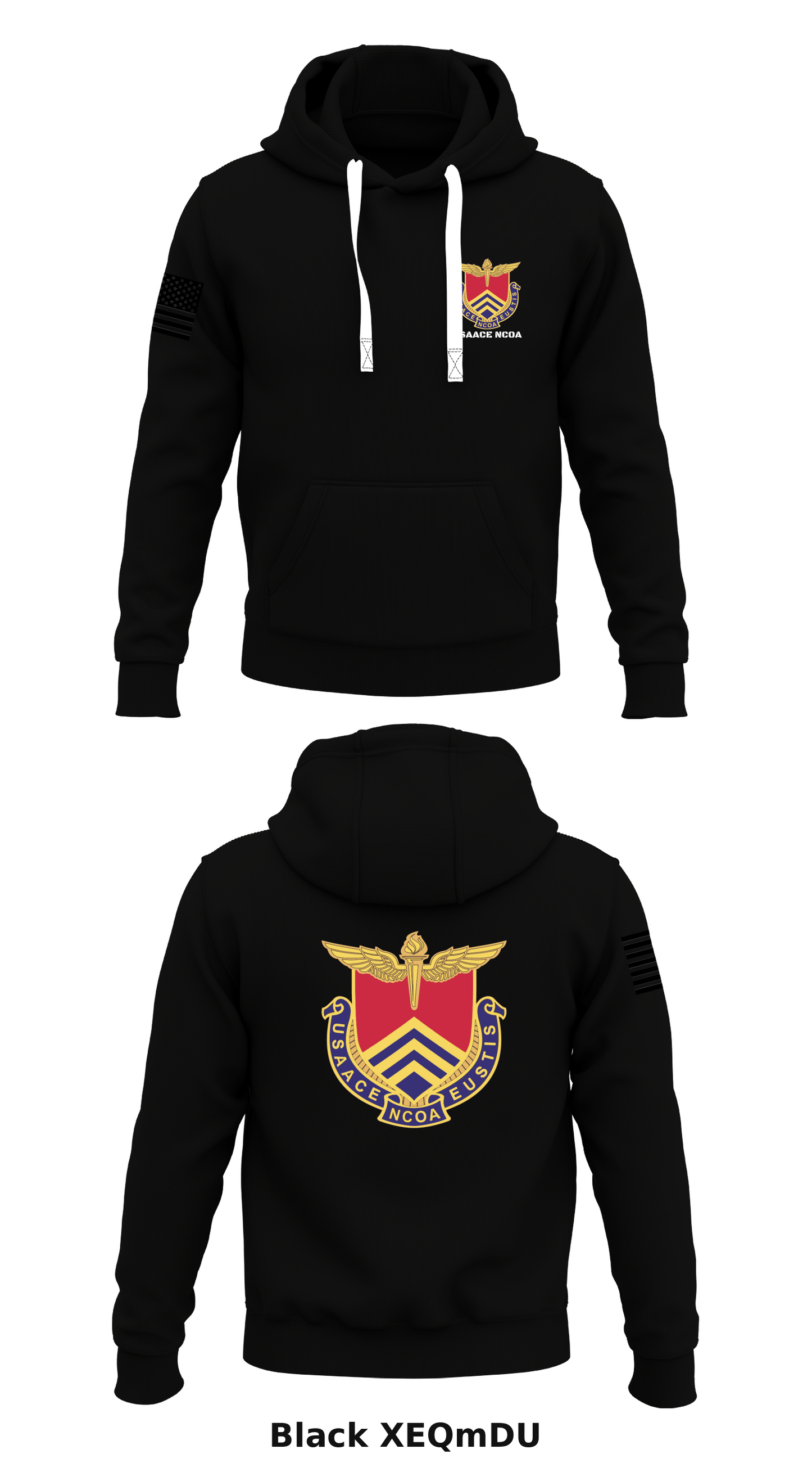 USAACE NCOA Store 1 Core Men's Hooded Performance Sweatshirt - XEQmDU