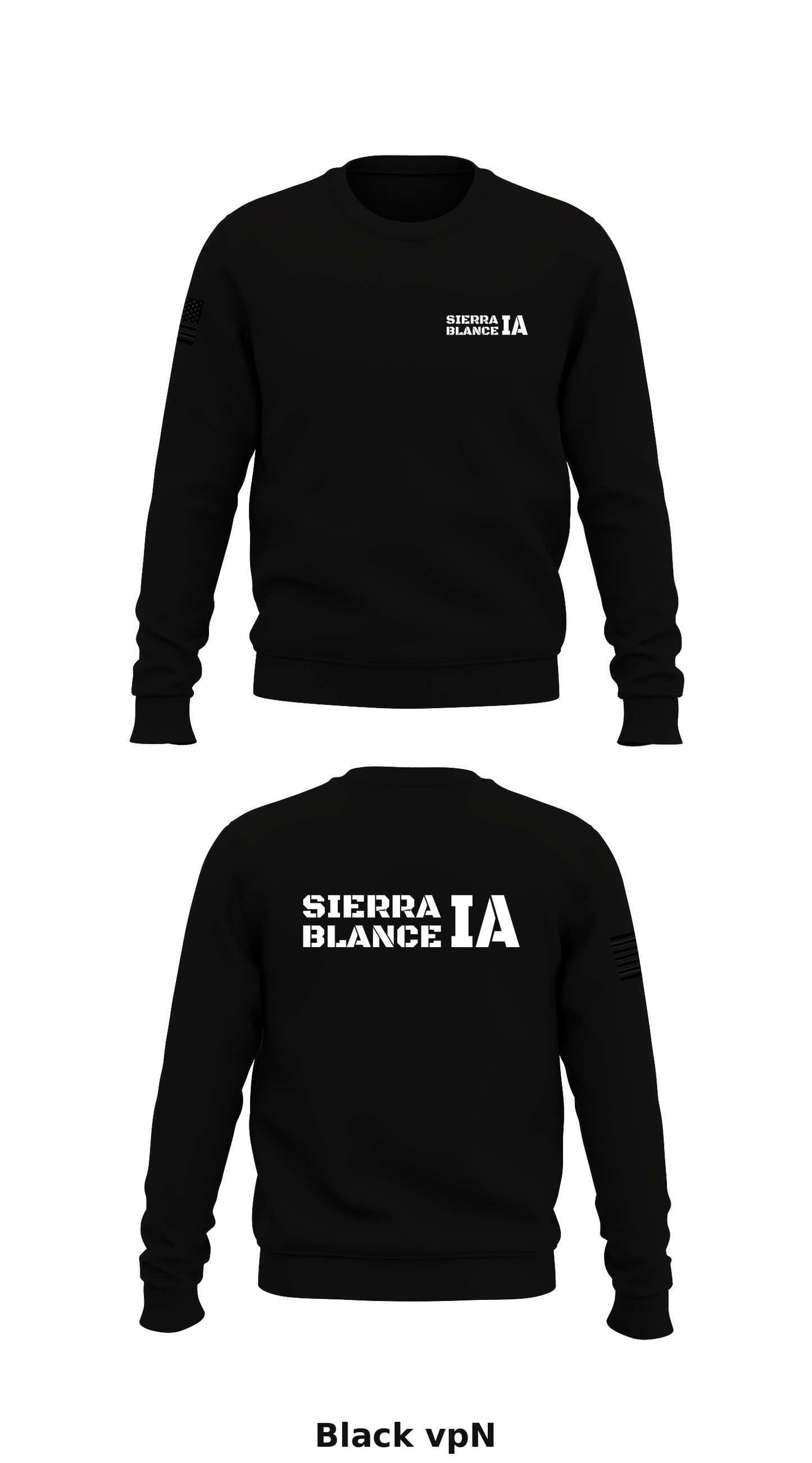Sierra Blance IA Store 1 Core Men's Crewneck Performance Sweatshirt - vpN