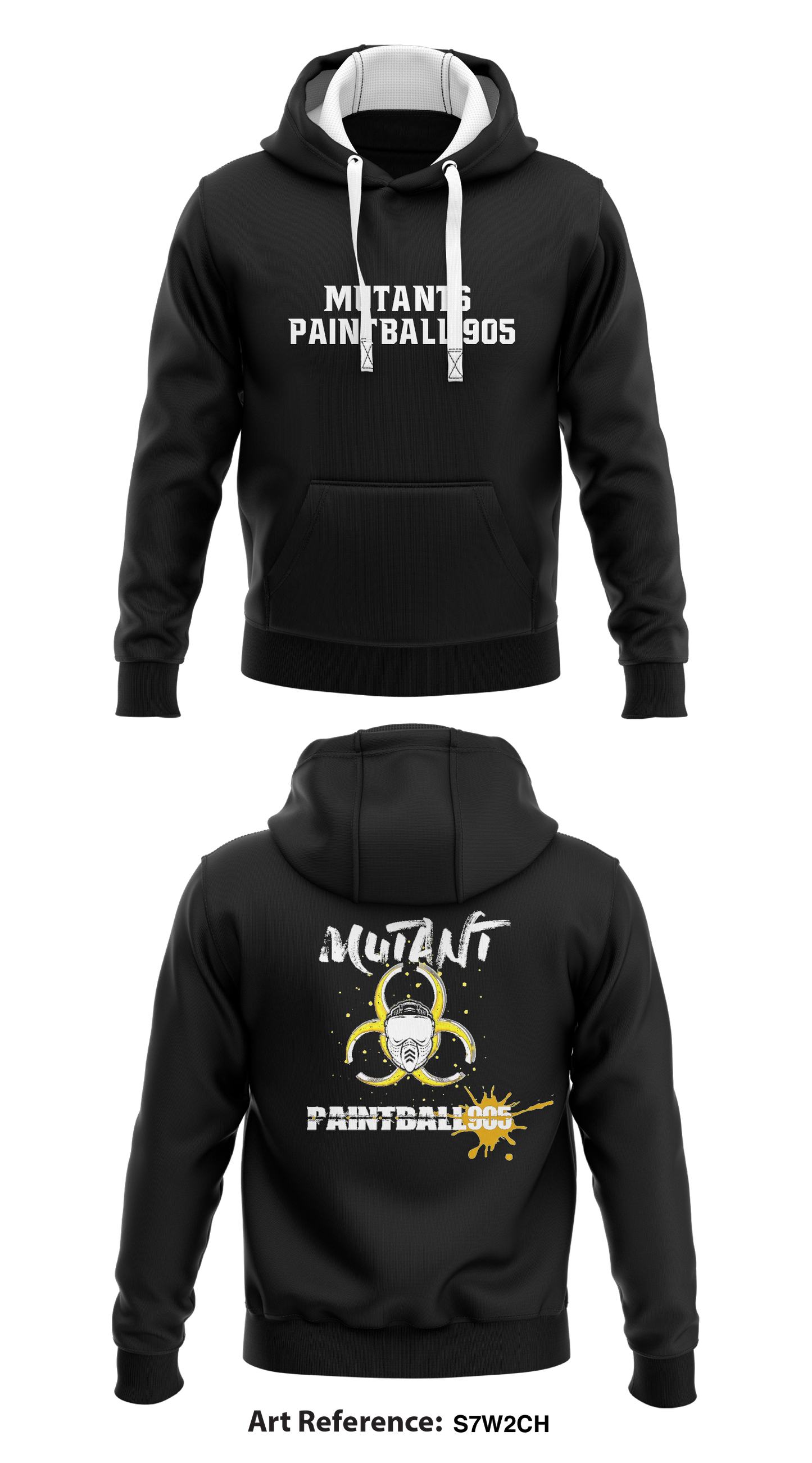 Mutants Paintball 95 Store 1 Core Men's Hooded Performance Sweatshirt - s7W2cH